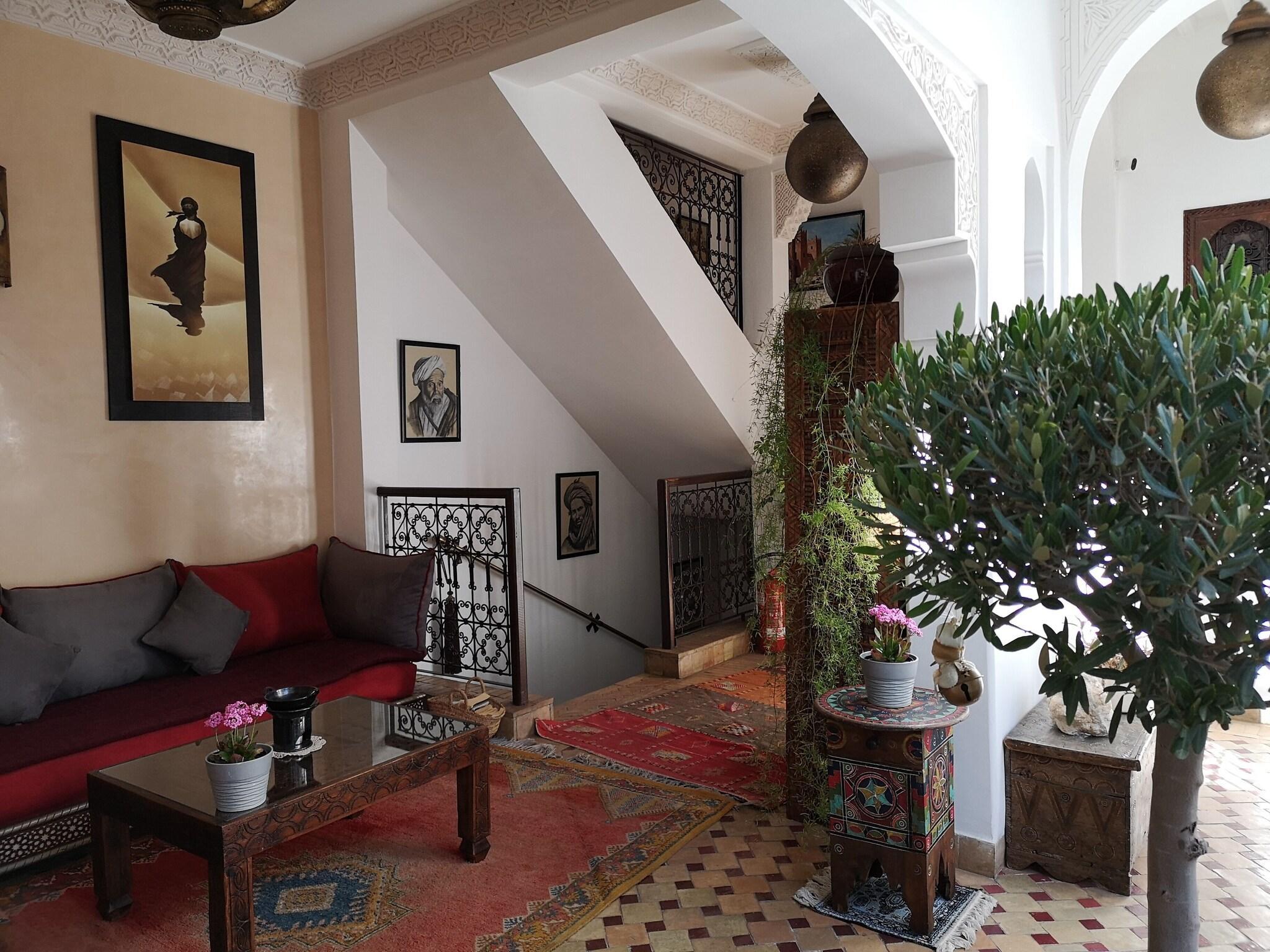 Vista Lobby Riad Charme d'Orient - Adults Only