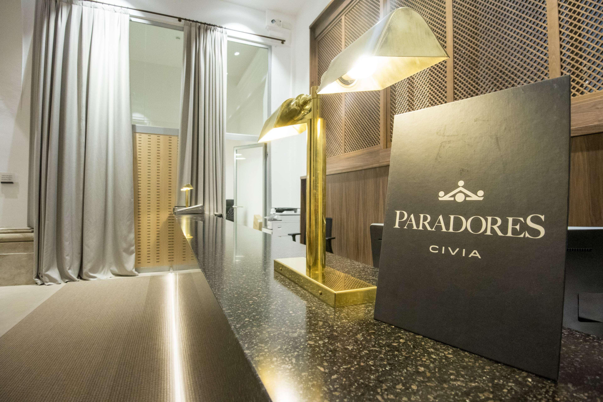 Vista Lobby Parador de Lleida
