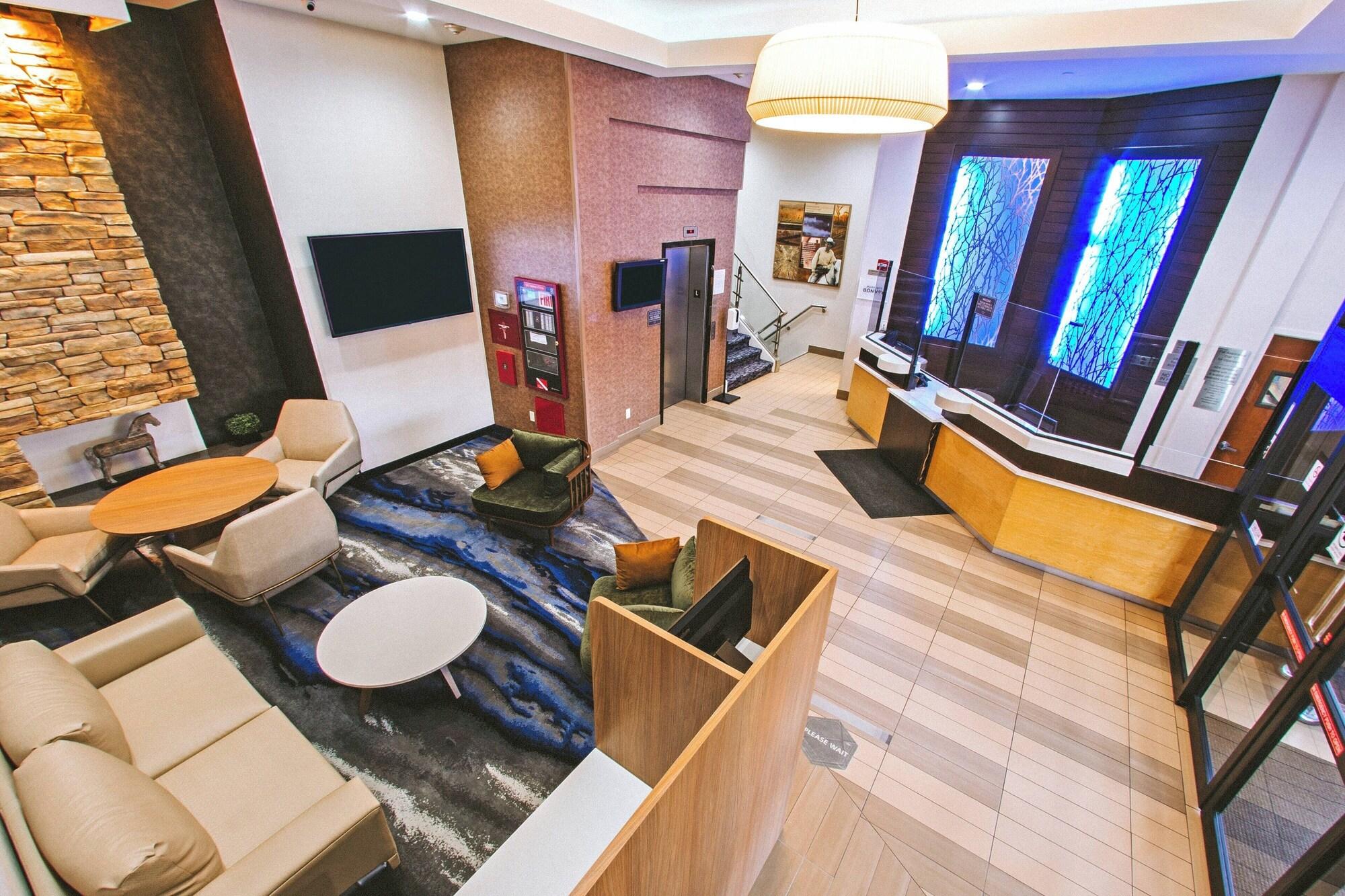 Vista Lobby Fairfield Inn by Marriott New York LaGuardia Airport/Astoria