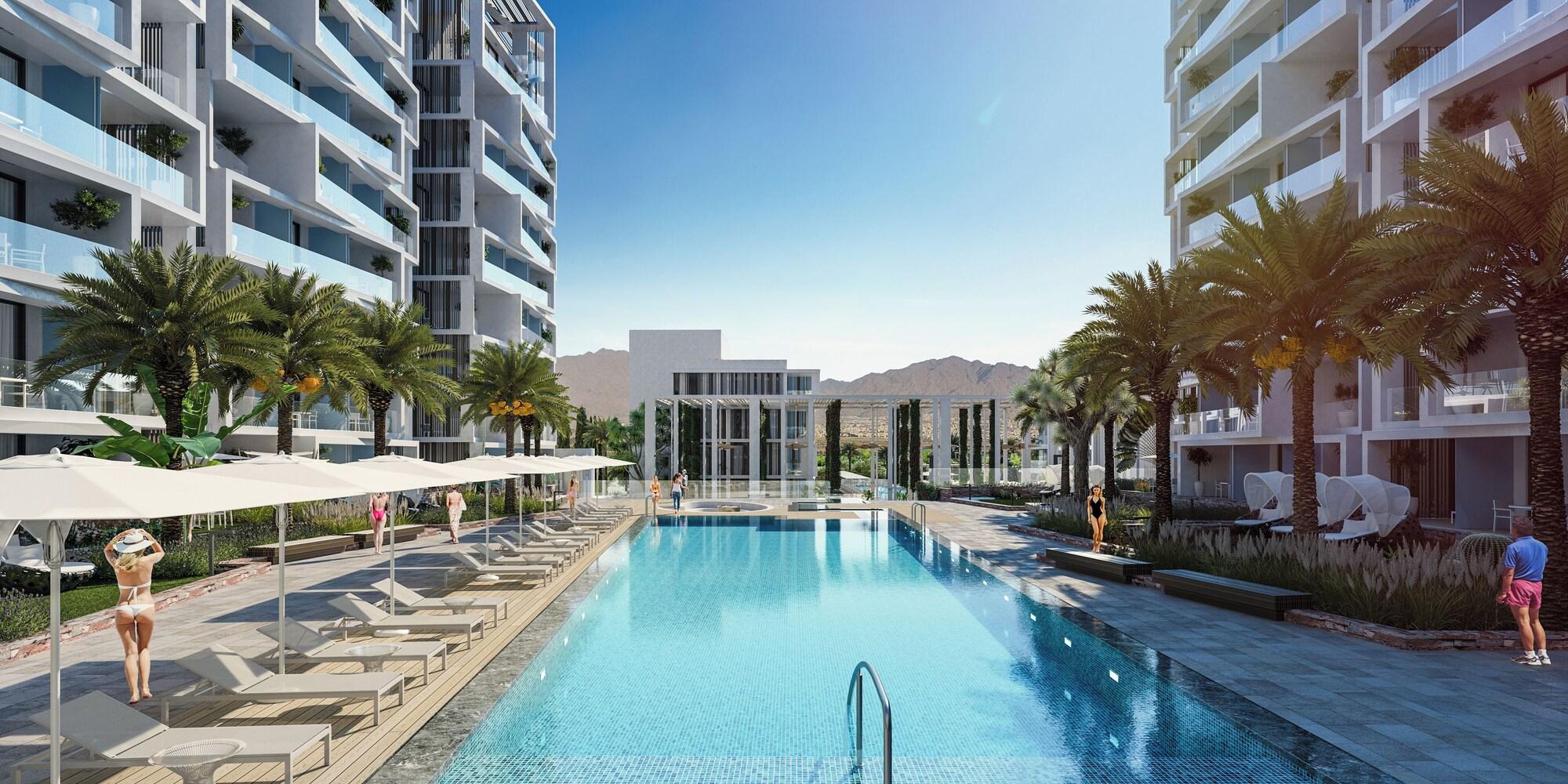 Vista Exterior Isla Brown Eilat 42