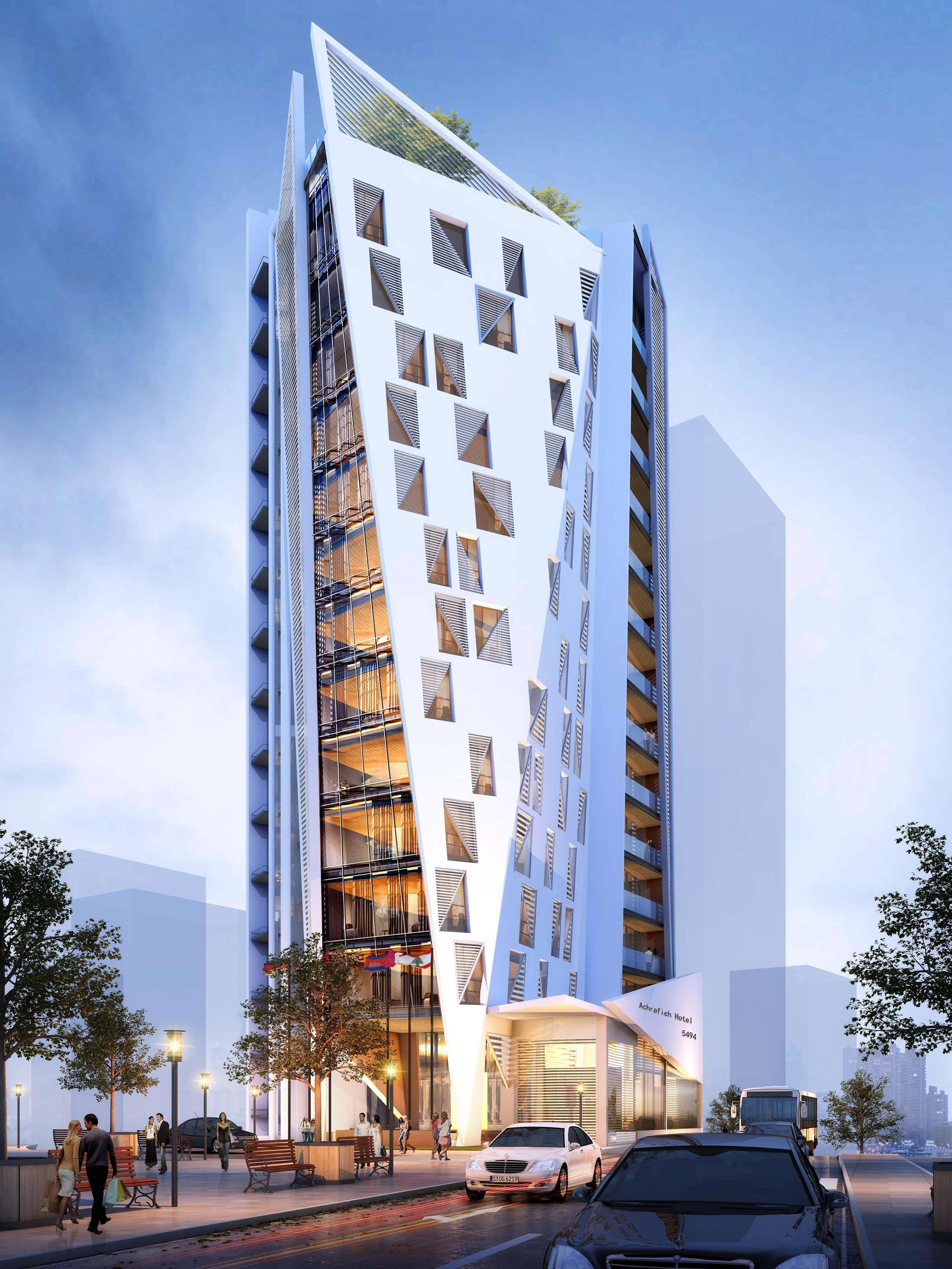 Vista Exterior Royal Tulip Achrafieh