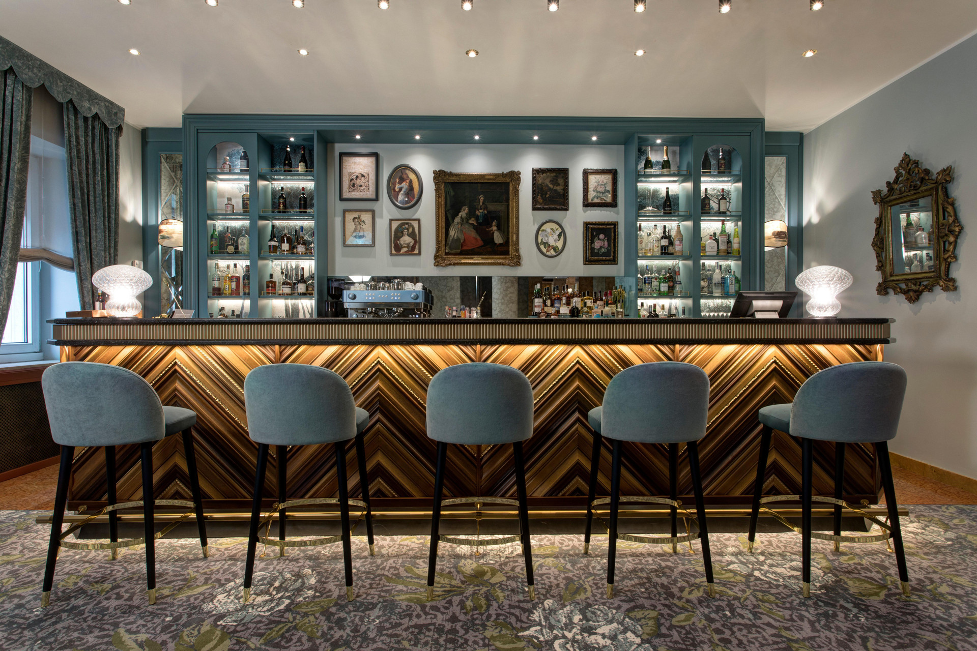 Bar/Salón Hotel Indigo Verona - Grand Hotel Des Arts by IHG
