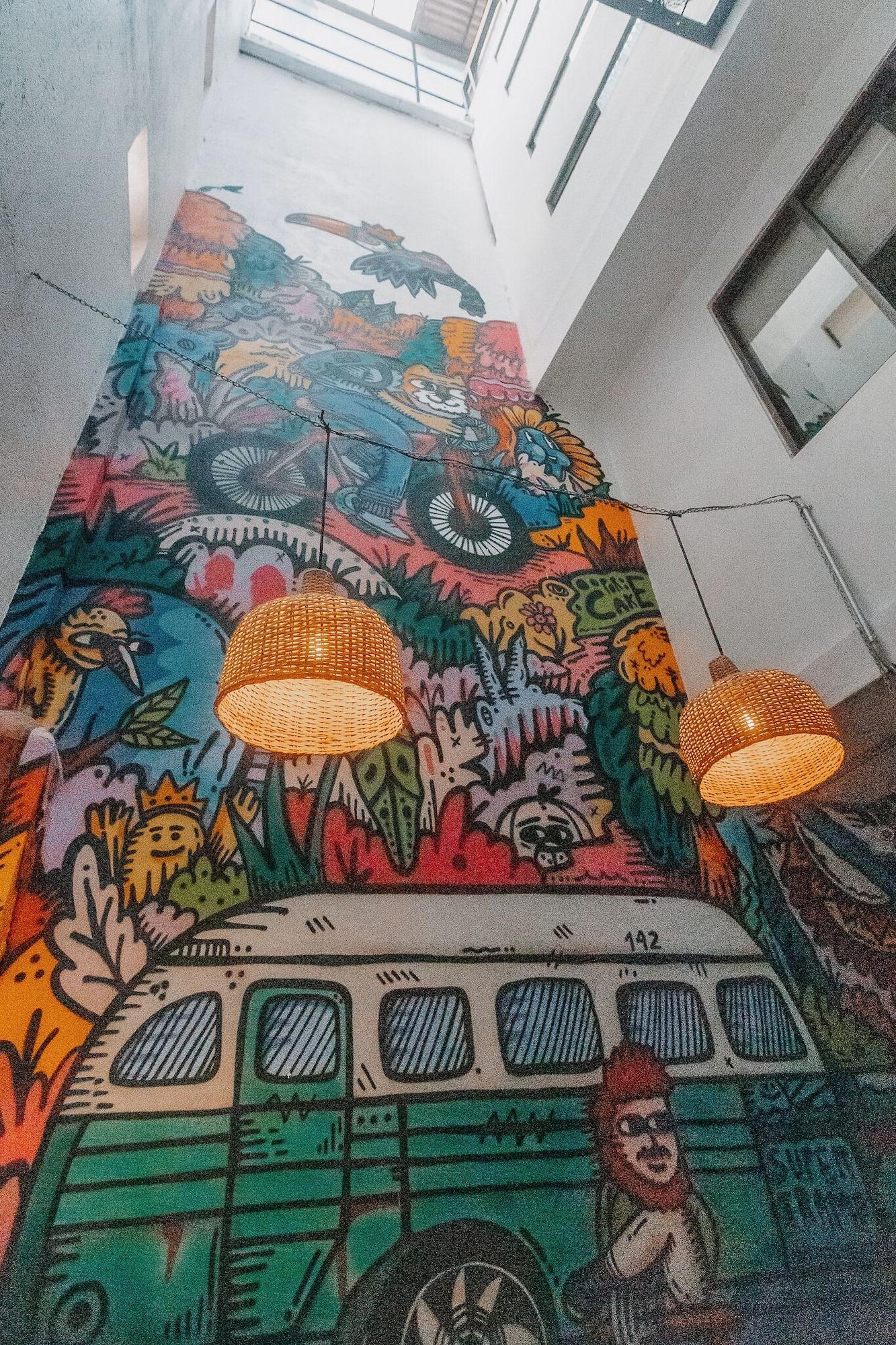Vista Lobby Supertramp Hostel Machupicchu