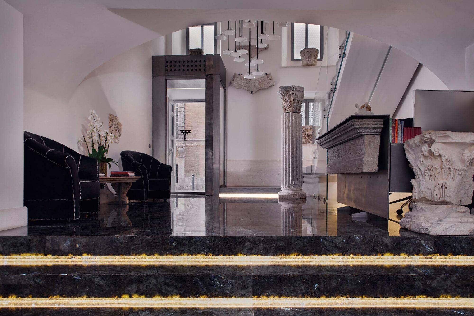 Vista Lobby Palazzo delle Pietre Luxury Apartments