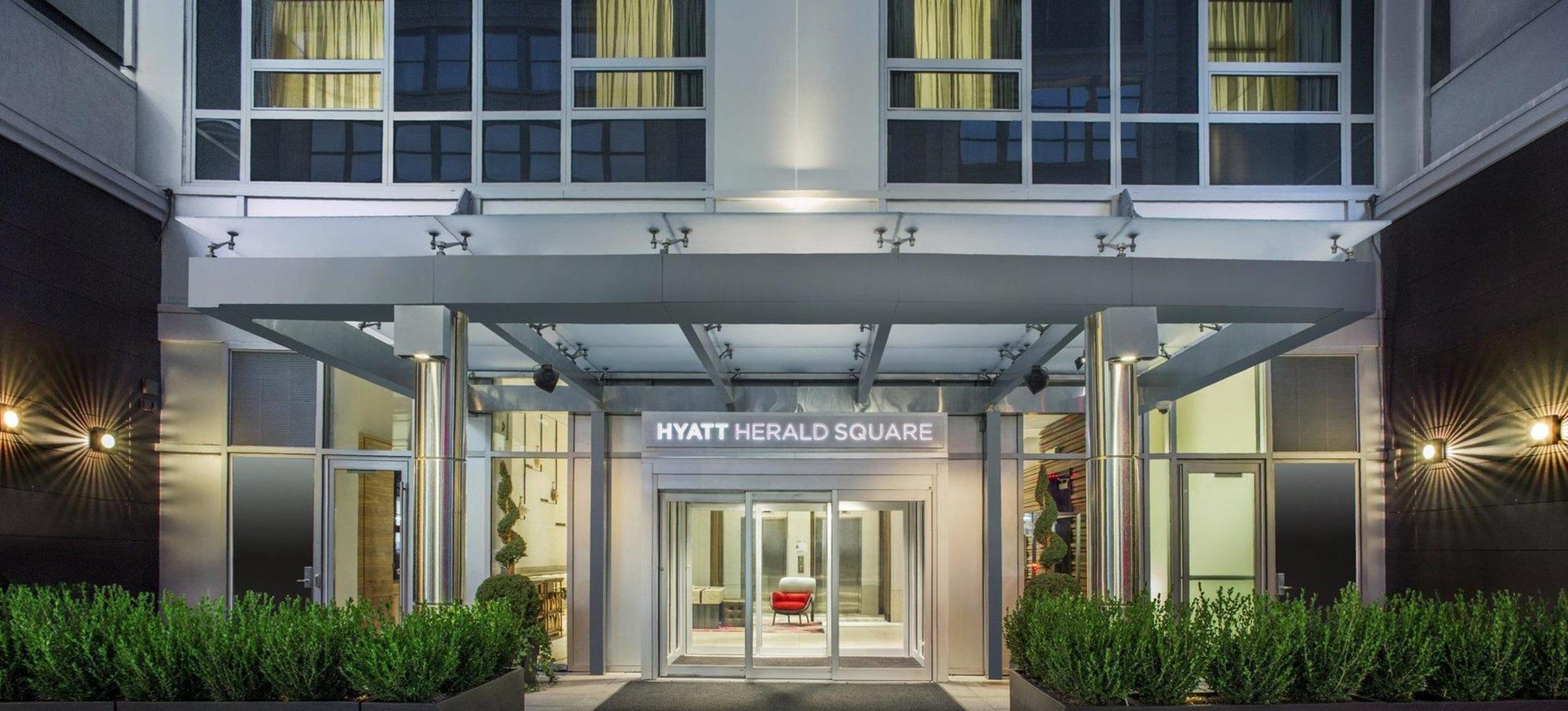 Exterior View Hyatt Herald Square New York