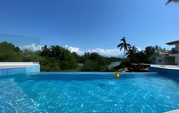 Quinta San Miguel con Alberca y playa a 5 minutos. - Hoteles económicos en Nuevo Vallarta, Nayarit