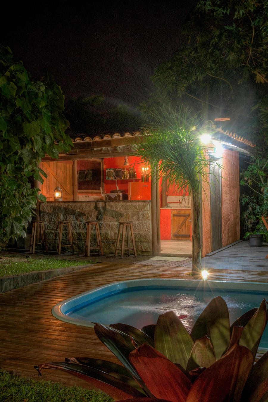 Vista Piscina Vila Moema Pousada