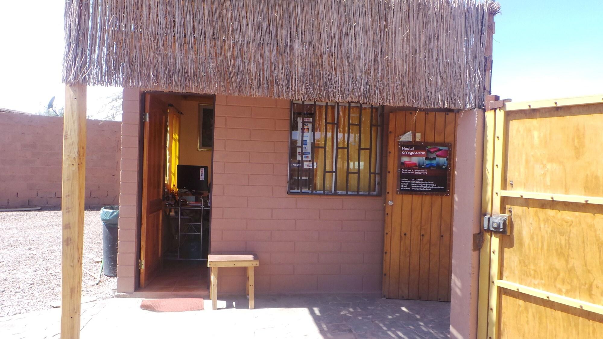 Vista Lobby Hostal Amigo Lucho