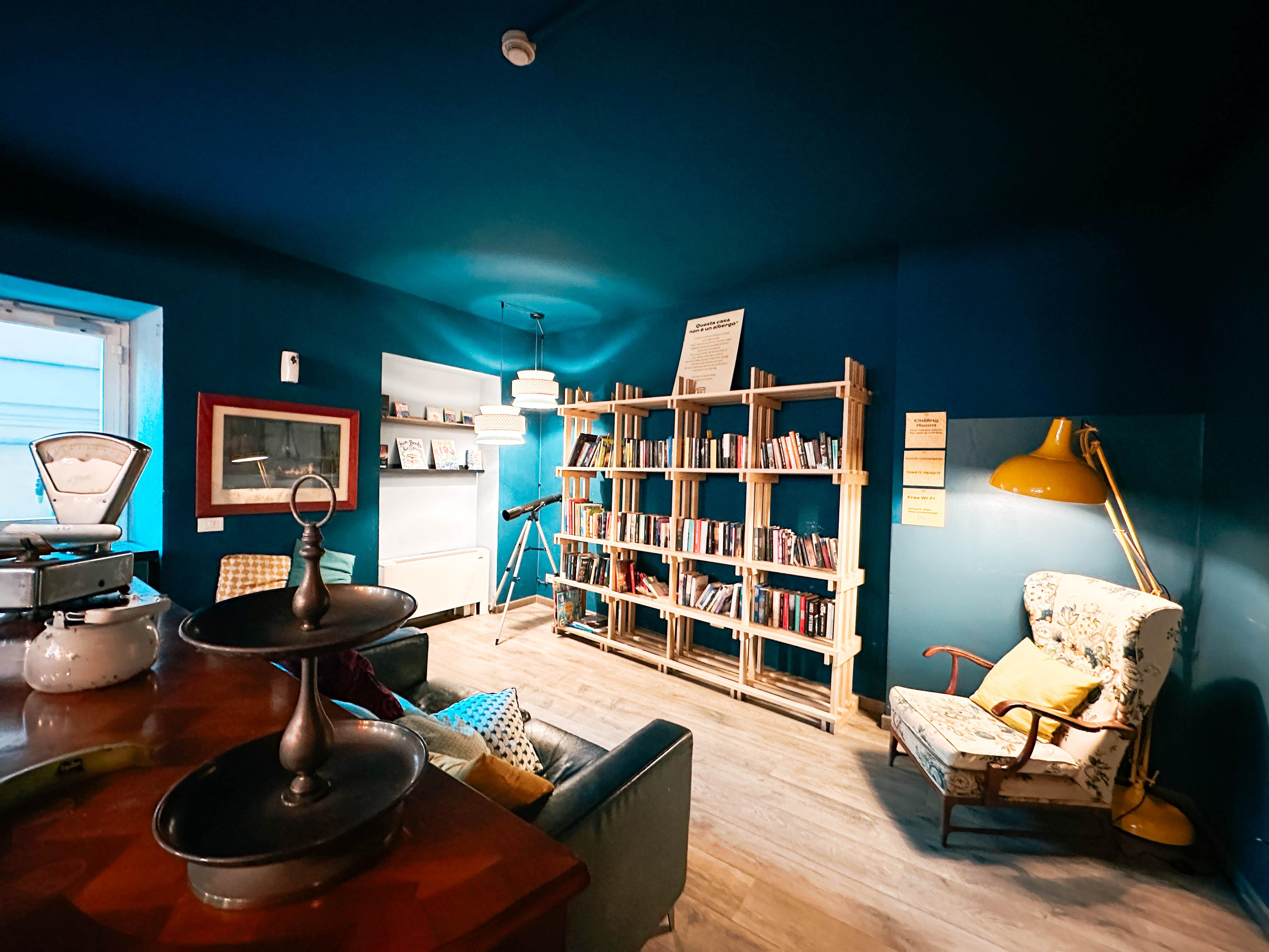 Vista Lobby Ostello Bello Genova