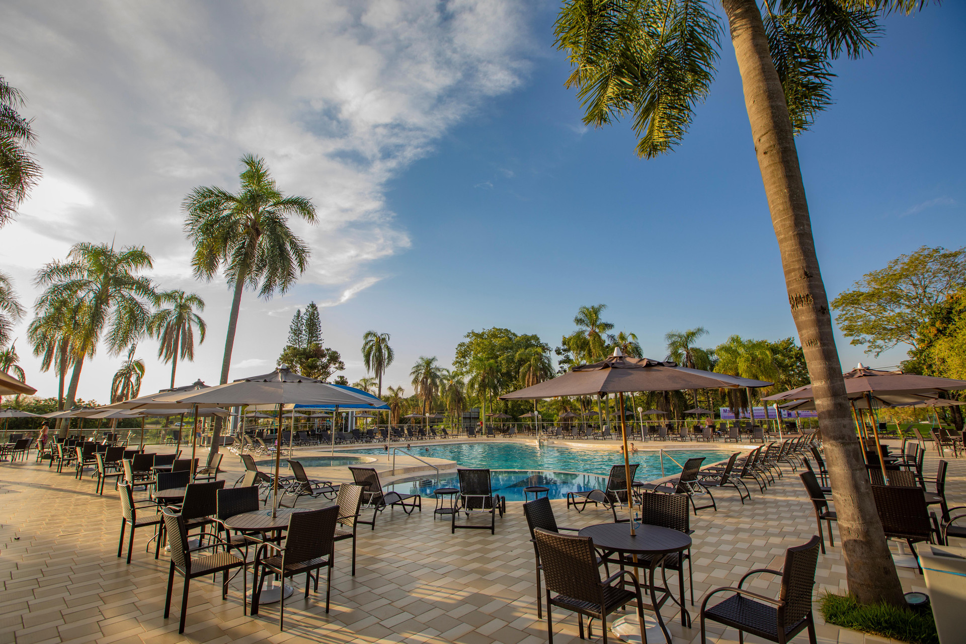 Vista Piscina Grand Carimã Resort & Convention Center
