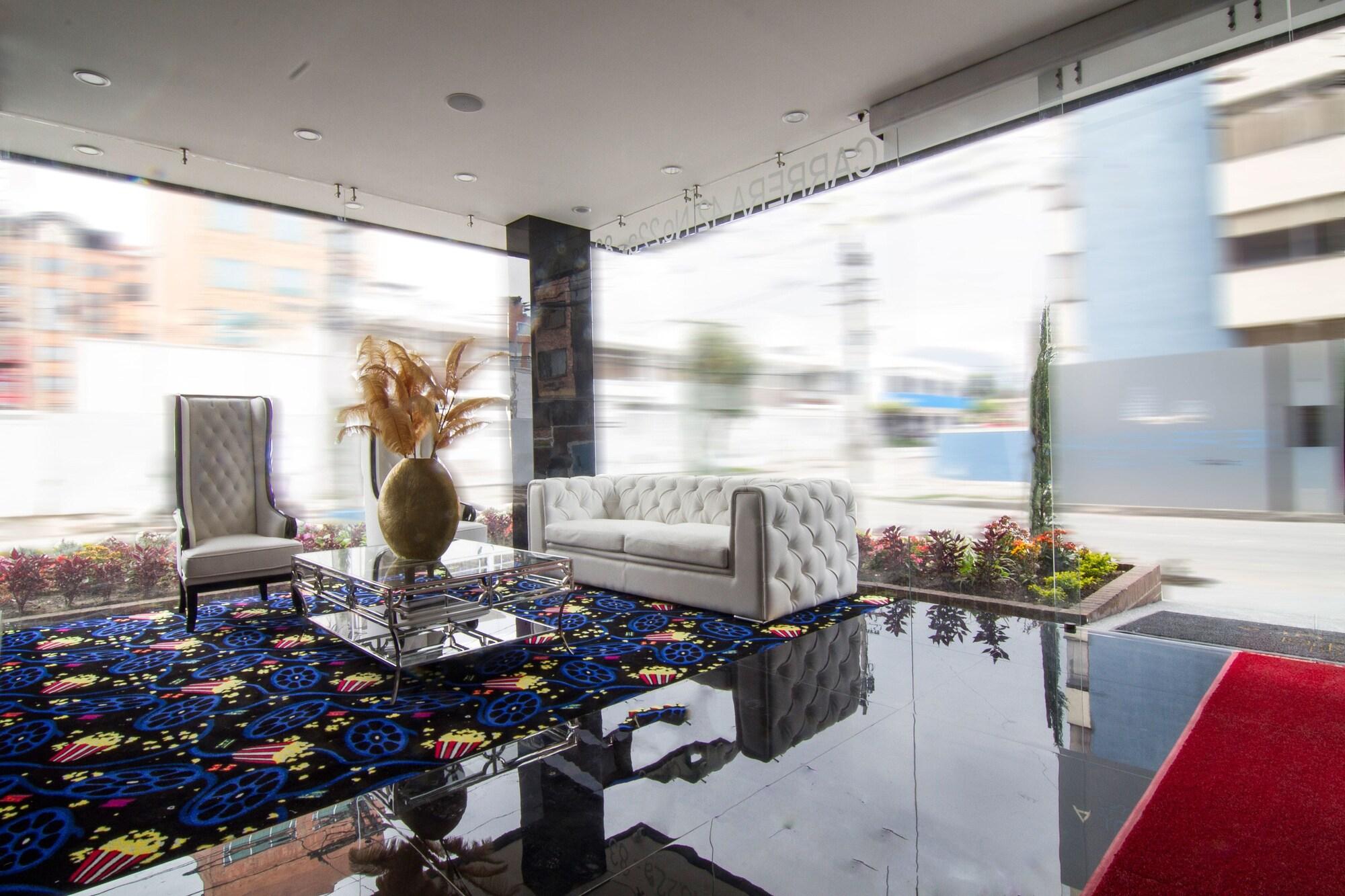 Vista Lobby De Película Apartasuites