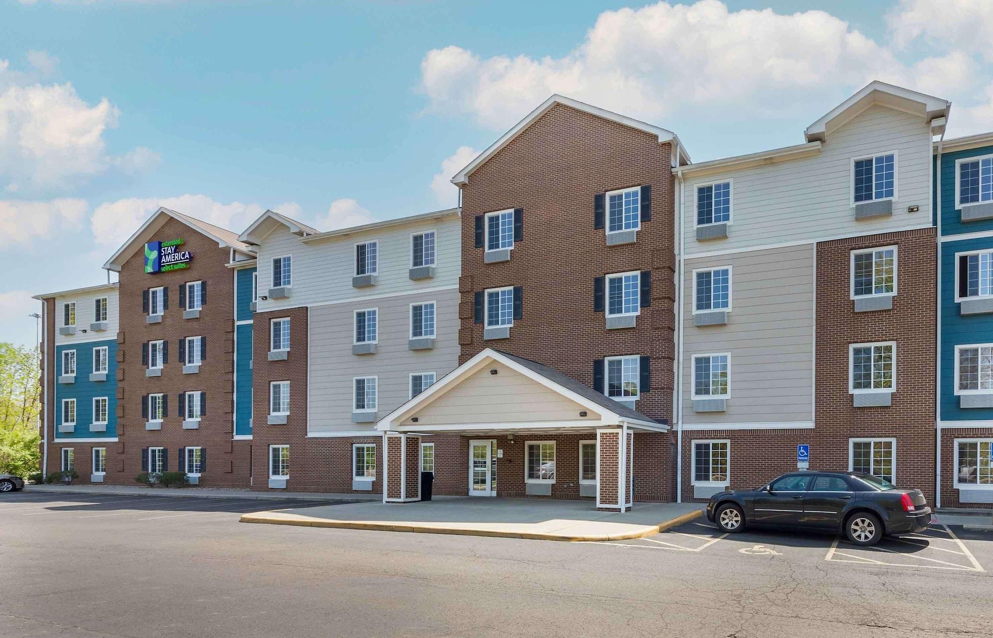 Vista Exterior Extended Stay America Select Suites - Akron - South