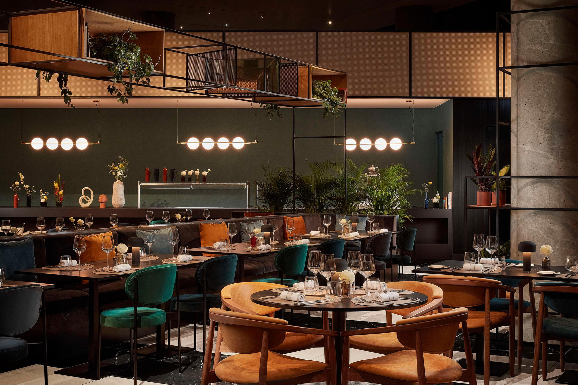 Restaurant NH Collection Frankfurt Spin Tower