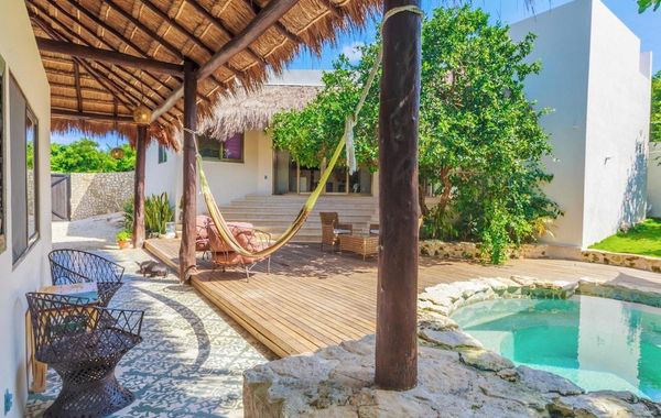 Casa Mayaland, a secluded Jungle Oasis! In Isla Mujeres, the southern point. - Hoteles con jacuzzi en Isla Mujeres, México
