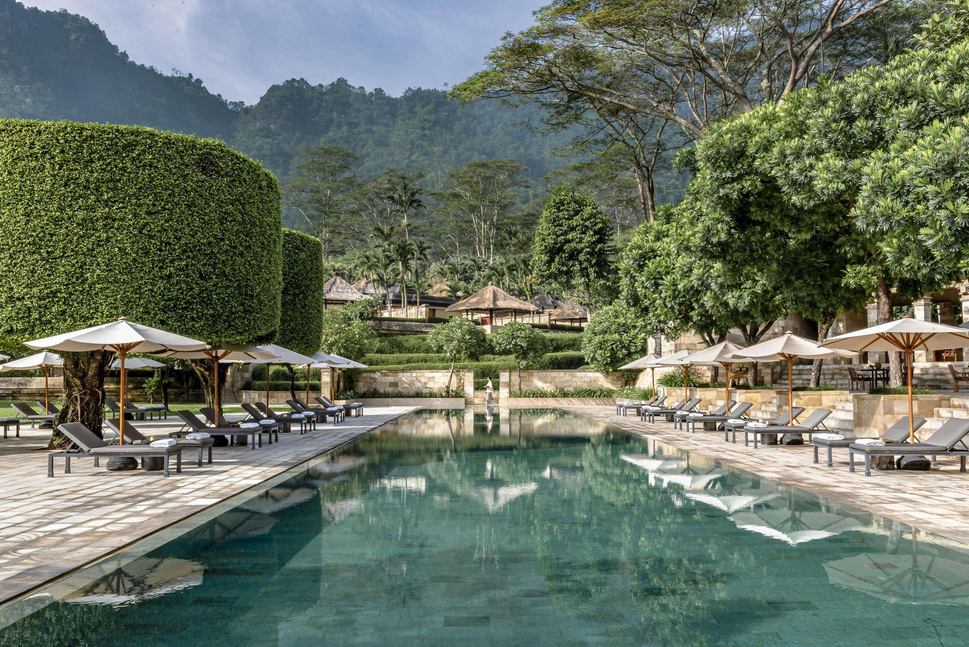 Vista Piscina Amanjiwo