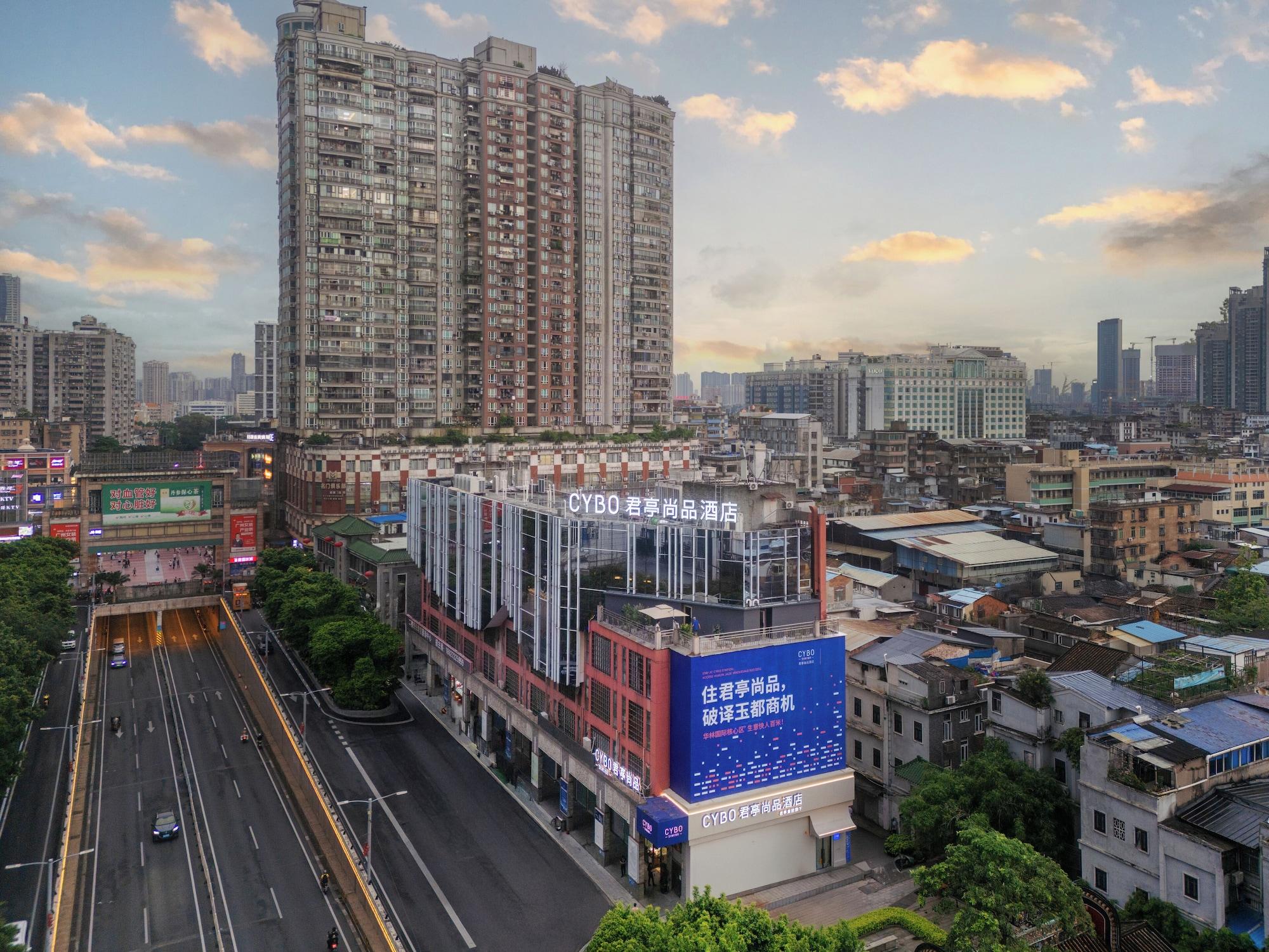 Vista Exterior CYBO Station SSAW Hotel Hualin Temple Subway Station ShangxiajiuPedestrian Street Guangzhou
