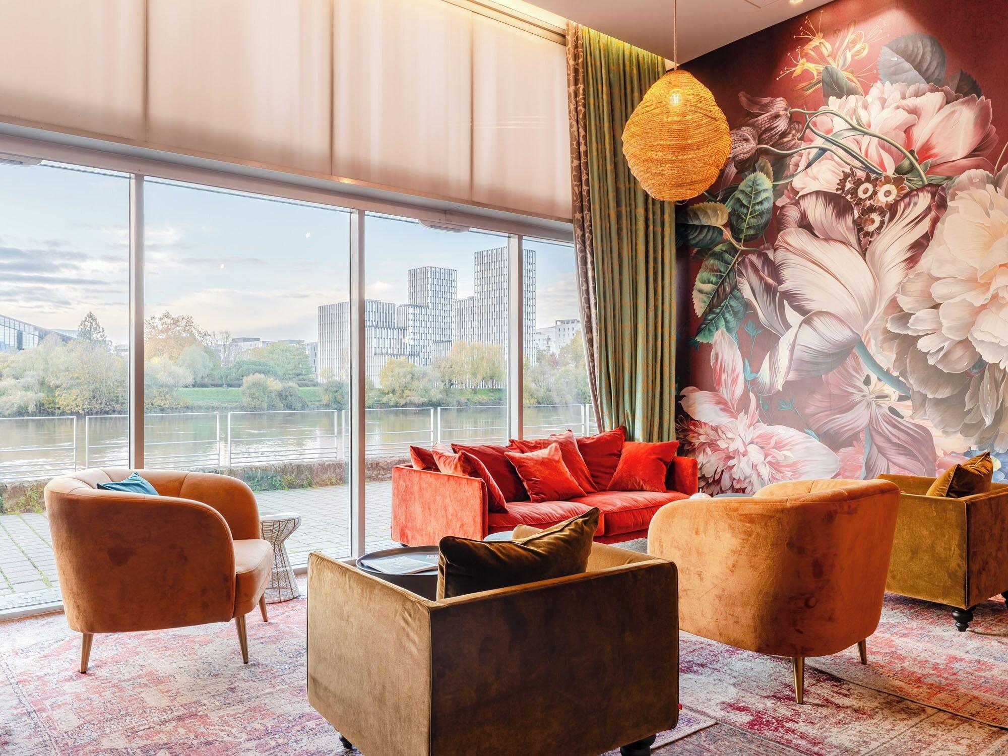 Bar/Salón Residhome Nantes Berges de la Loire