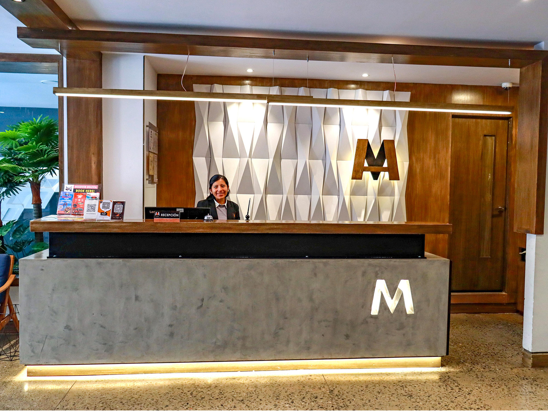 Vista Lobby Madero Hotel & Suites