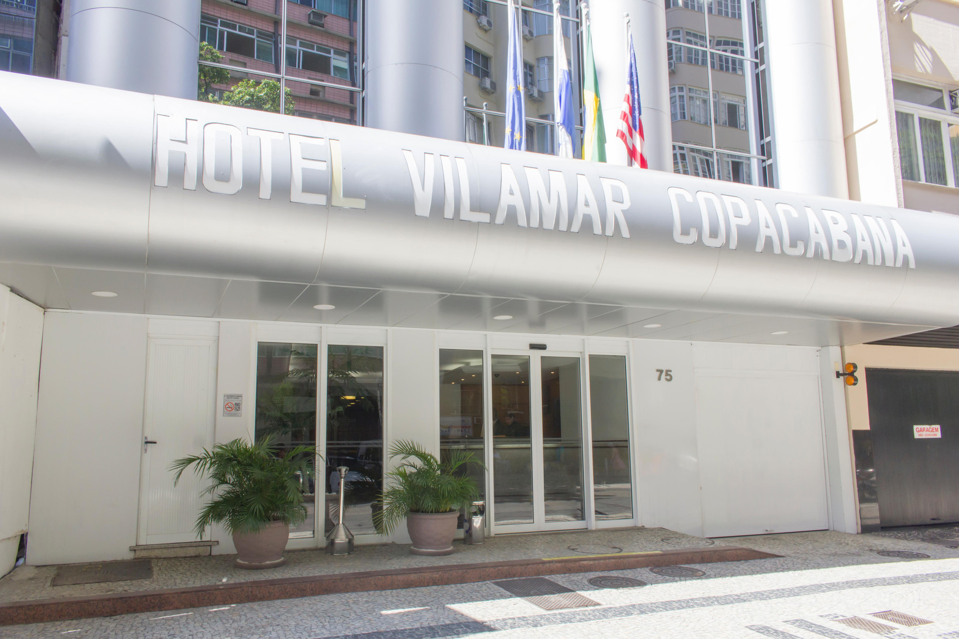 Vista Exterior Hotel Riale Vilamar Copacabana
