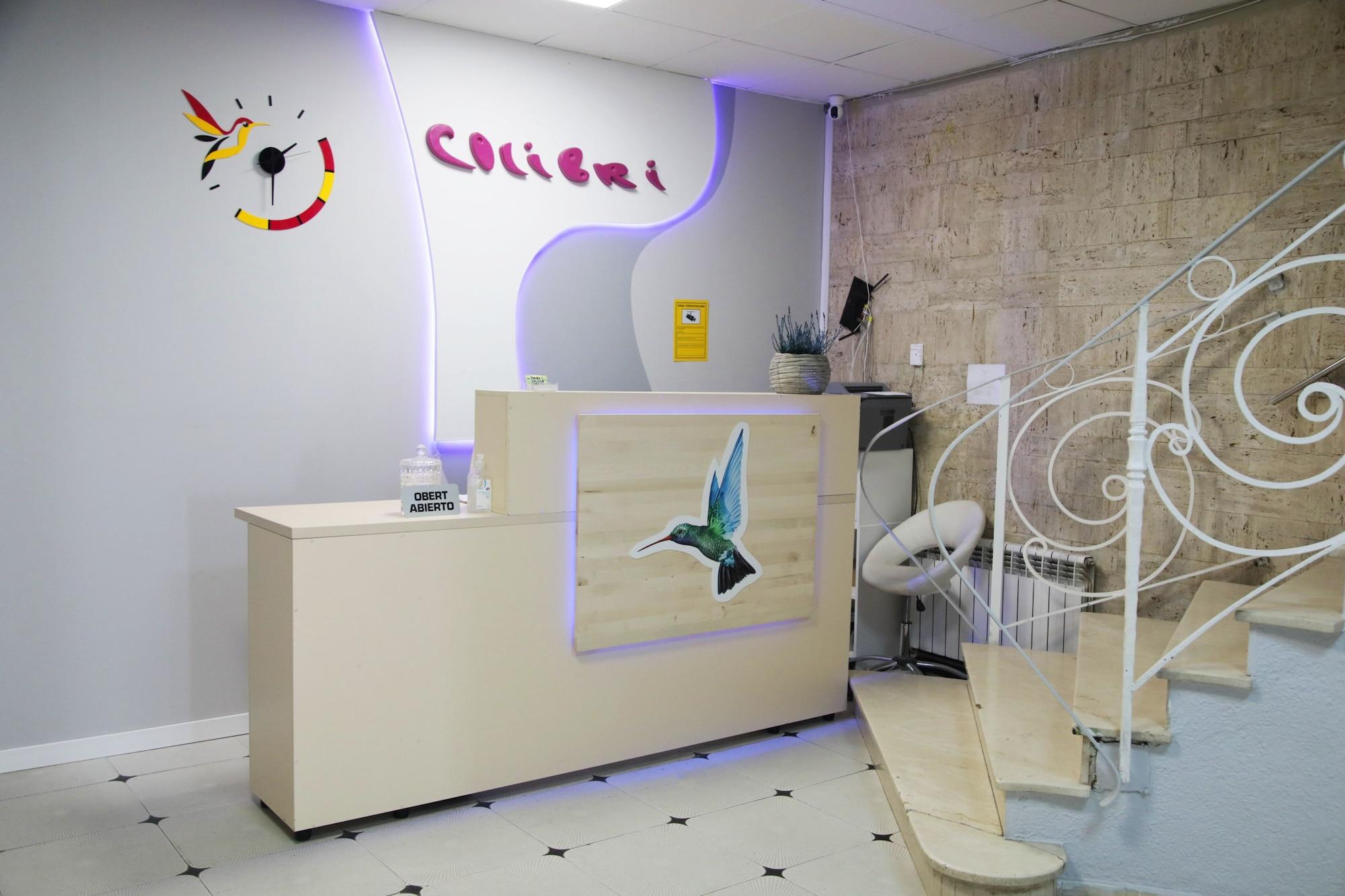 Vista Lobby Pensión Colibrí