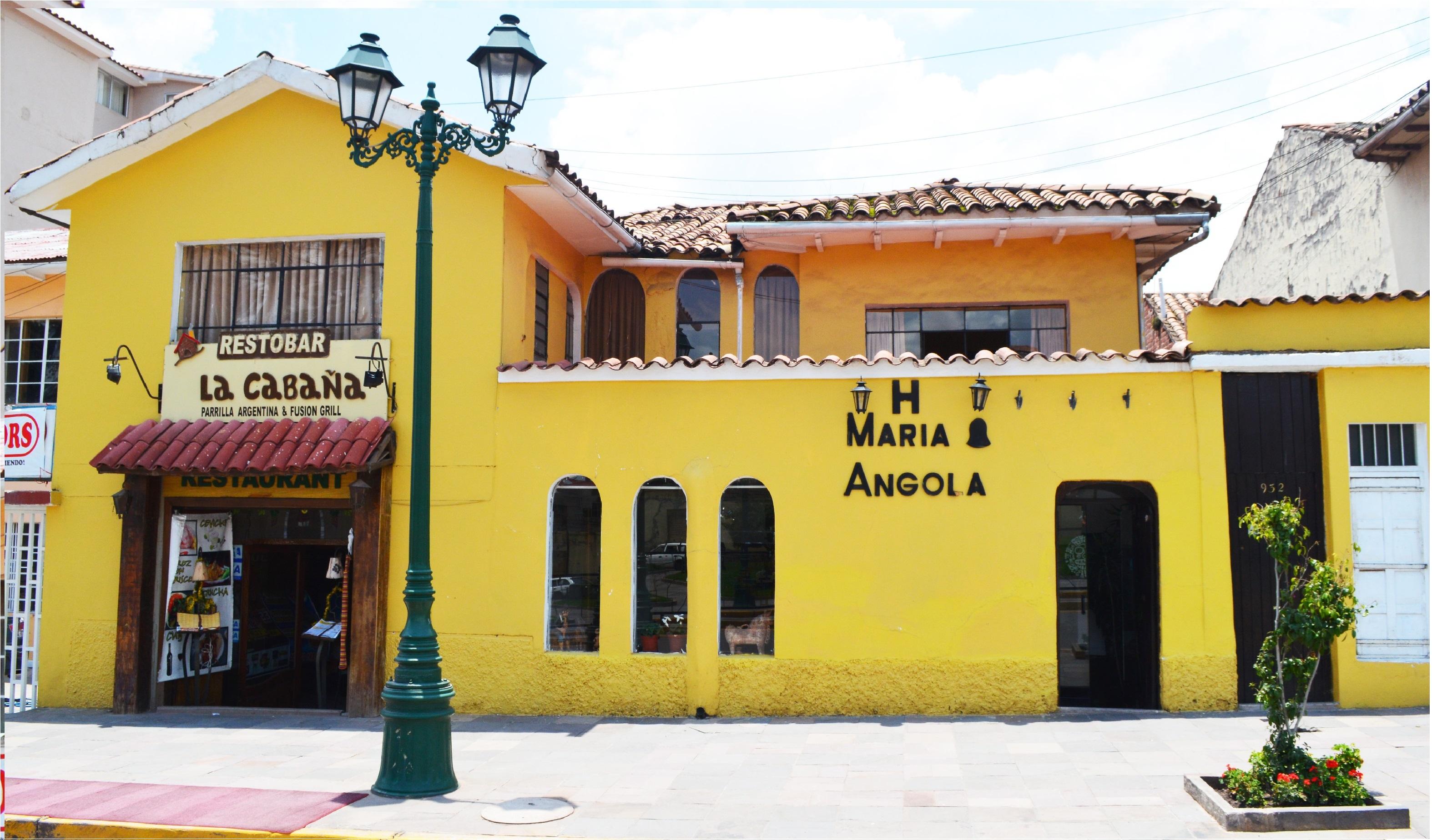 Vista Exterior Hostal María Angola