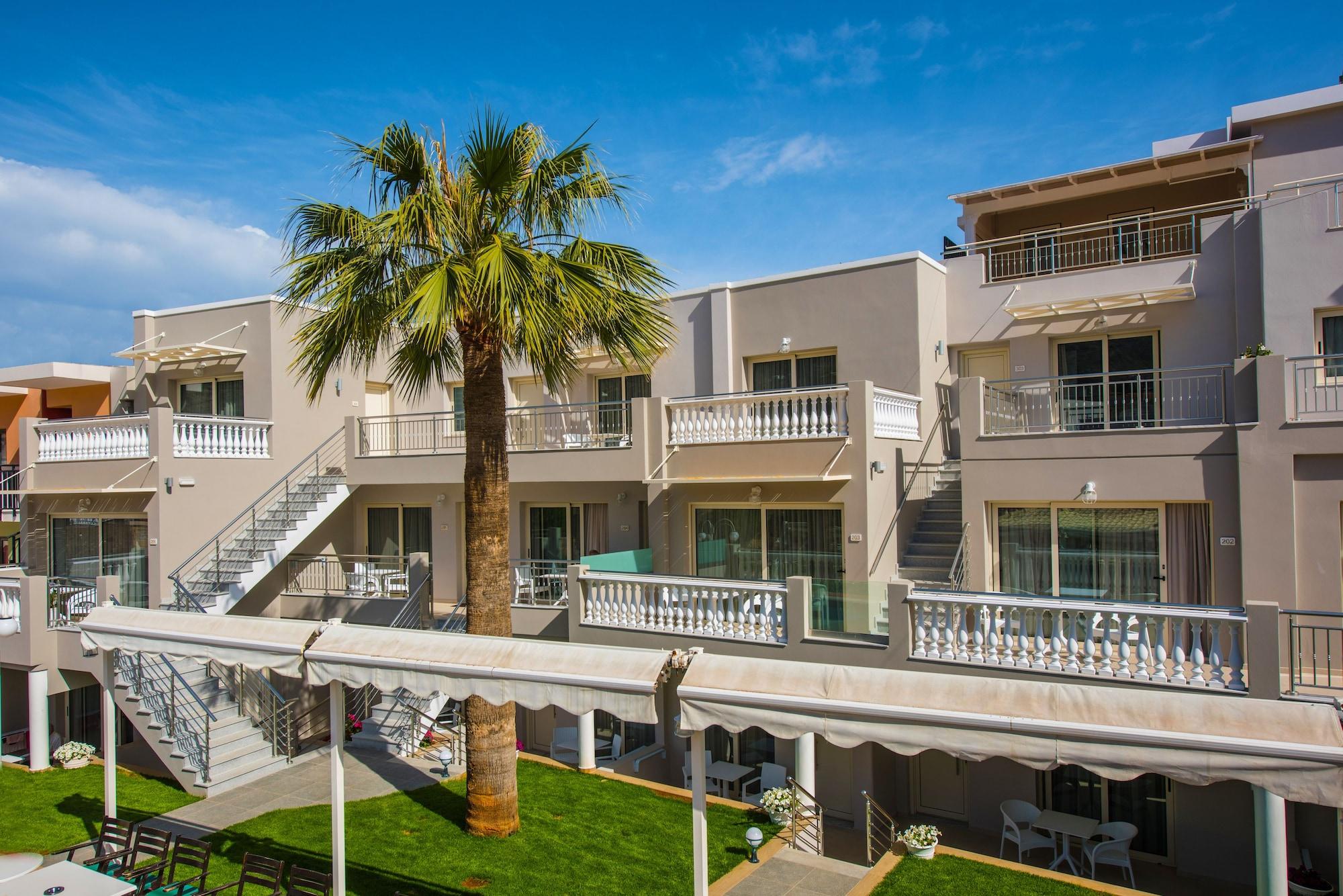 Vista Exterior Sarpidon Apartments