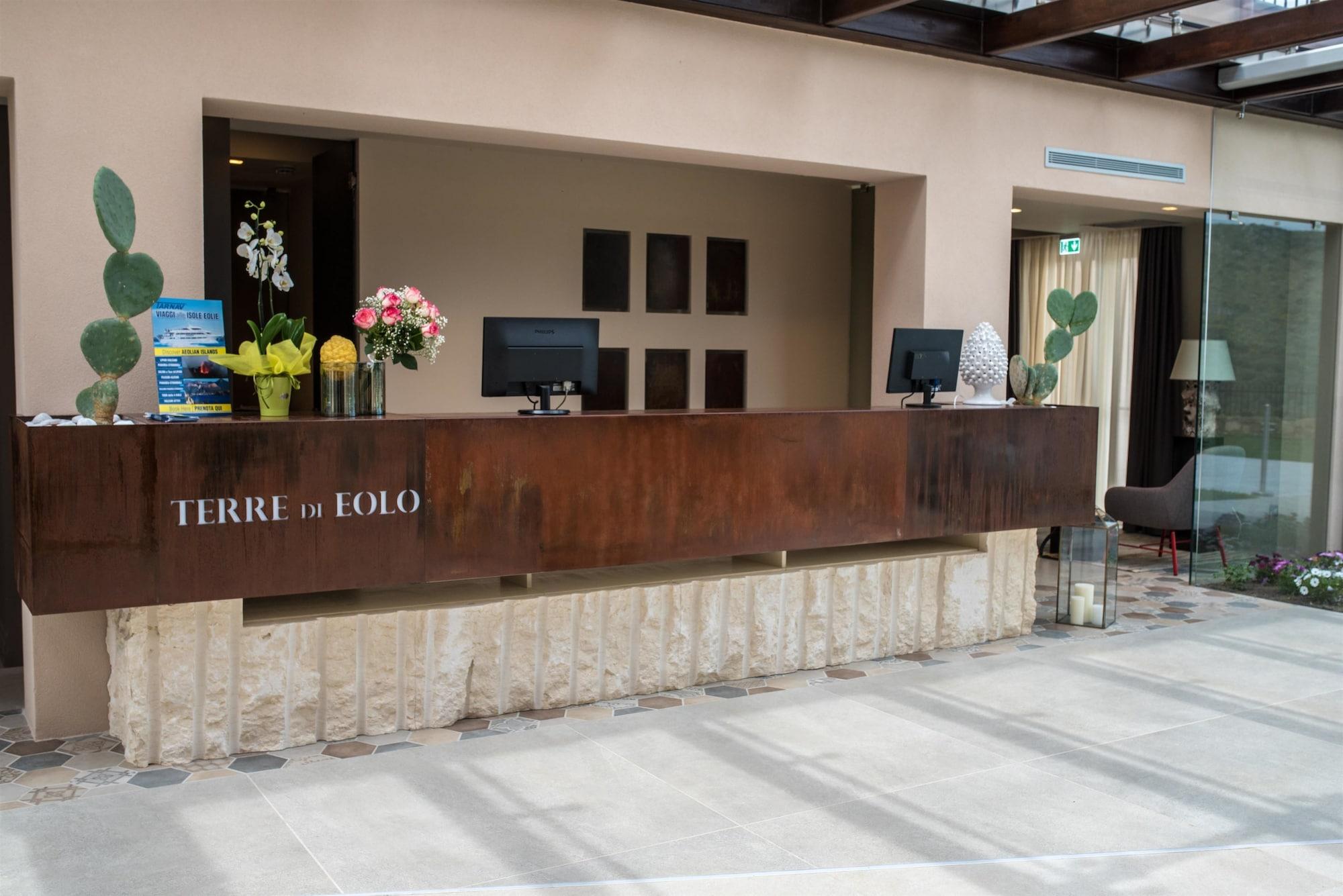 Vista Lobby Best Western Plus Hotel Terre di Eolo