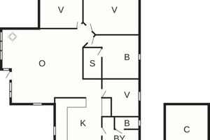 Alquiler Vacacional - 6 Person Holiday Home in Asaa-by Traum