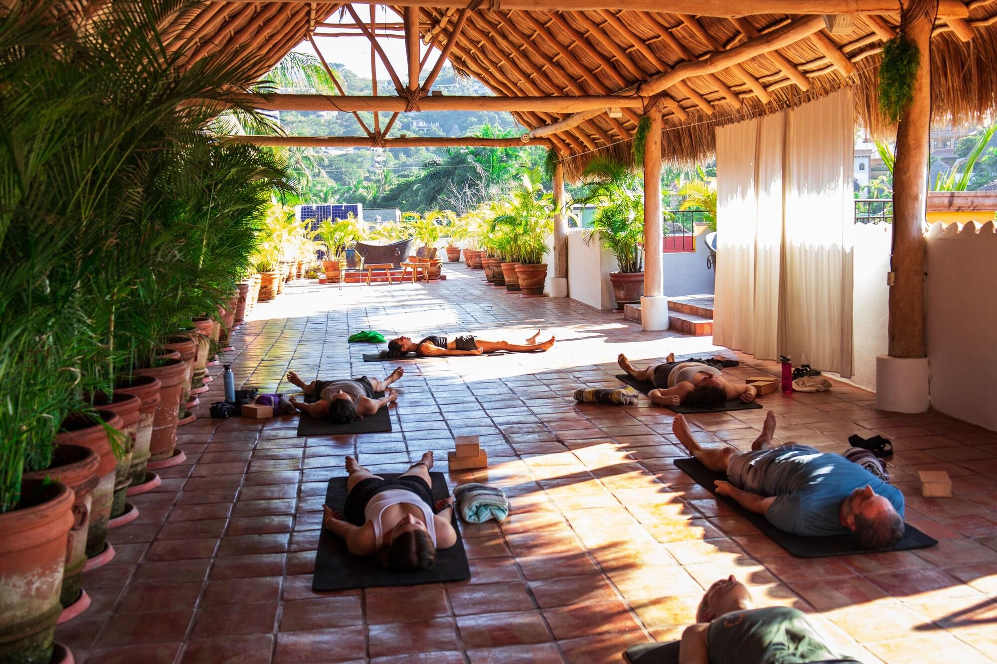 Gimnasio Casa Lotería -Pueblito Sayulita- Colorful, Family and Relax Experience with Private Parking and Pool