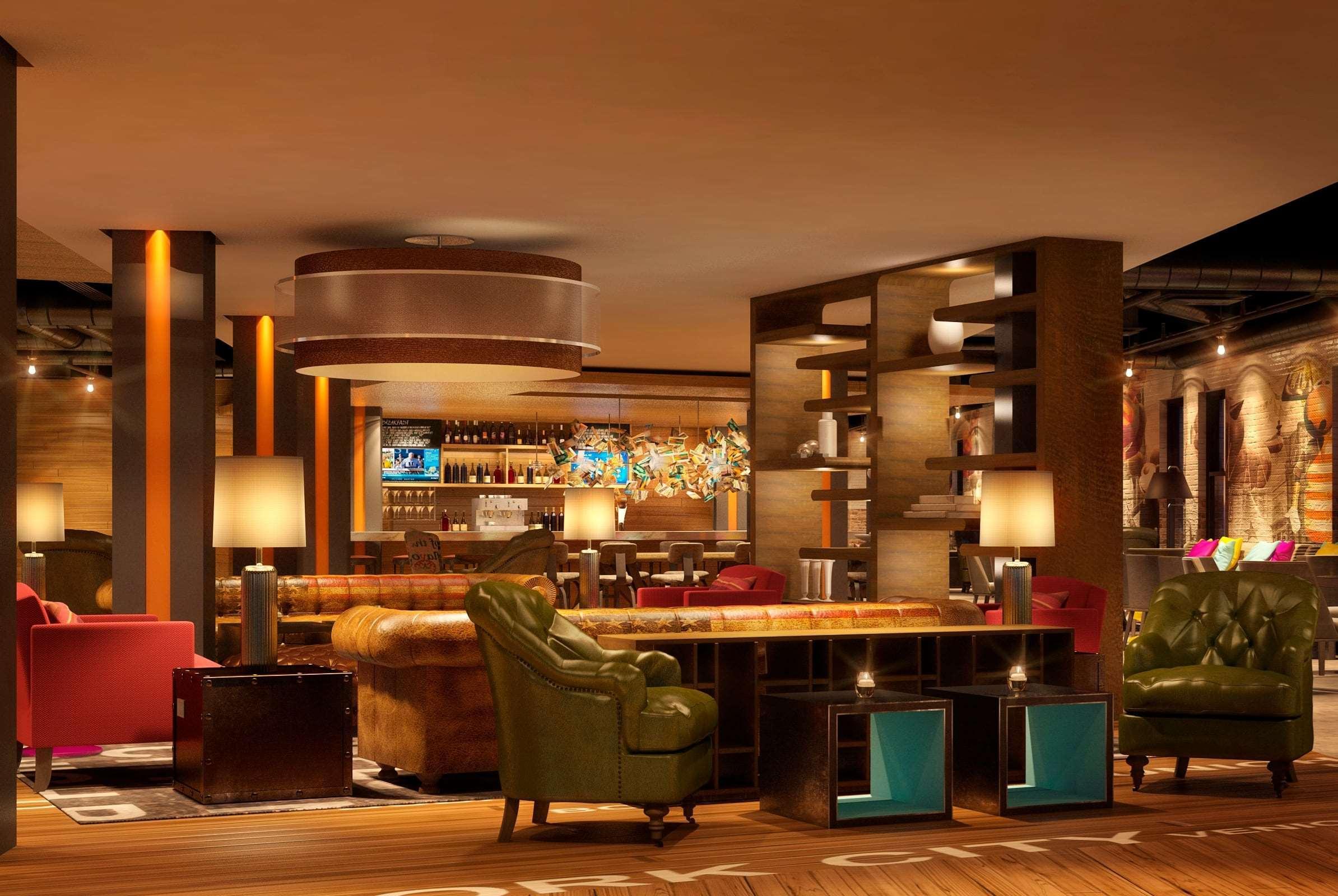 Vista Lobby TRYP by Wyndham Orlando