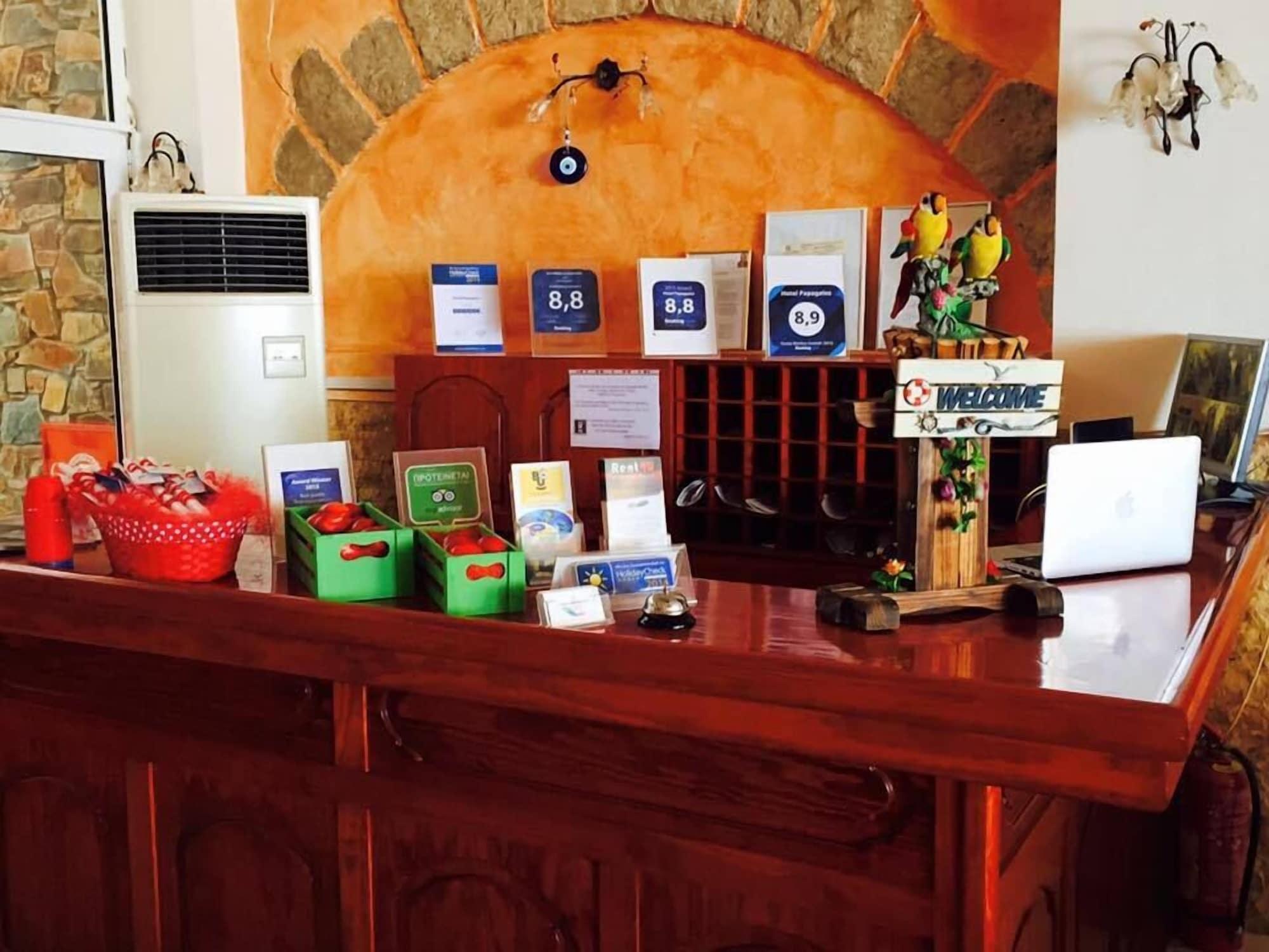 Vista Lobby Hotel Papagalos