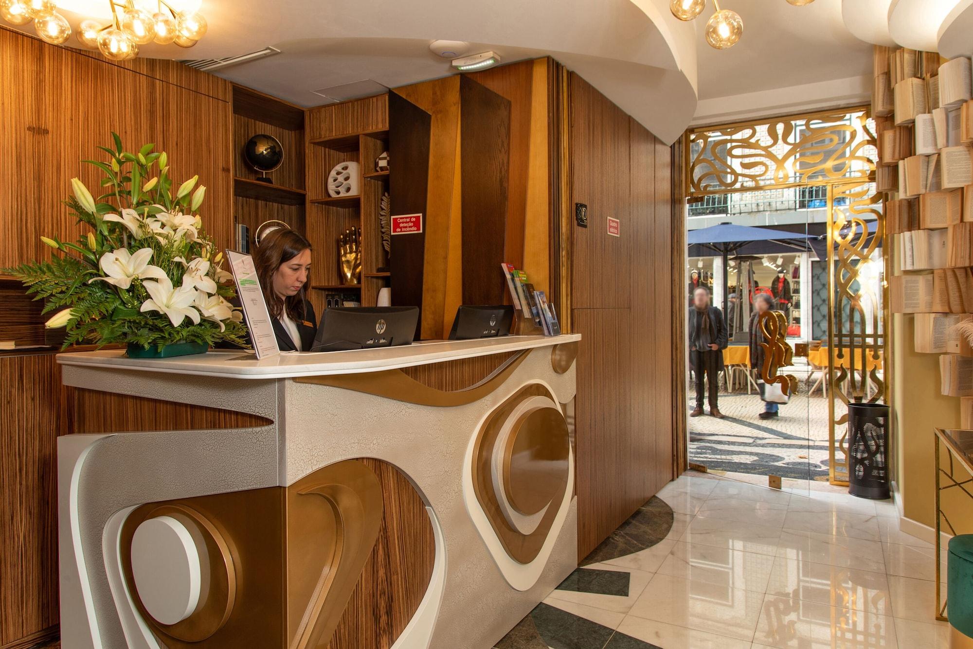 Vista Lobby Be Poet Baixa Hotel