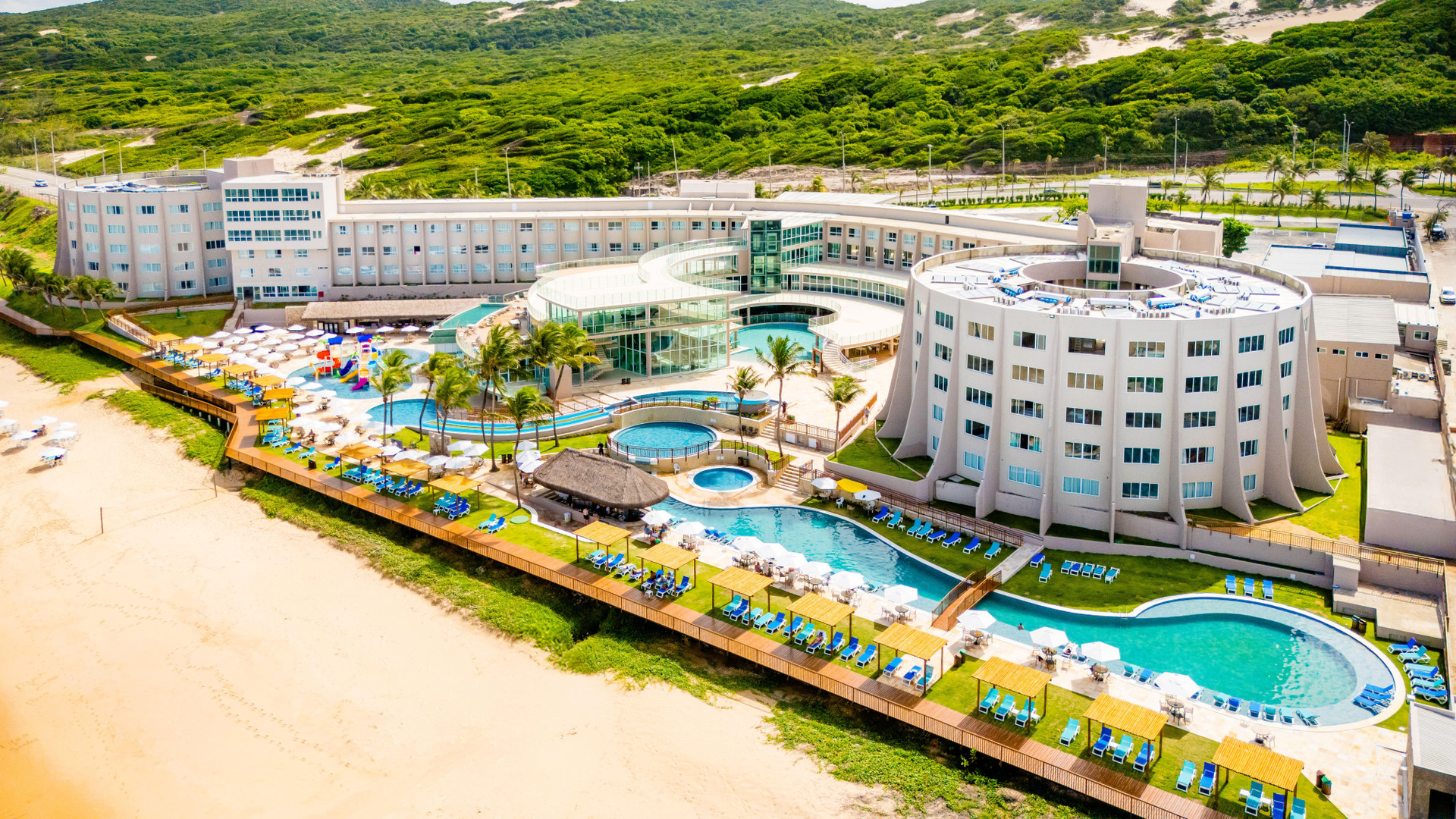 Vista Exterior Costeira Palace Beach Resort All Inclusive