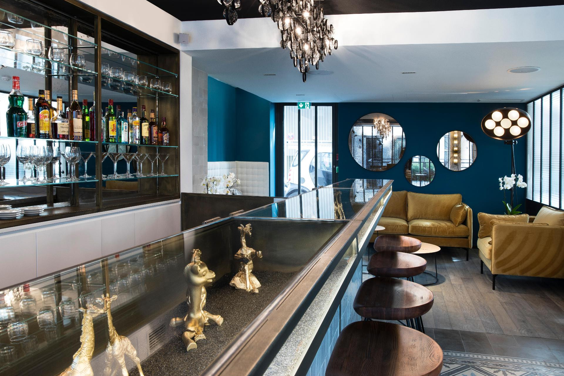 Bar/Salón Hotel Les Deux Girafes