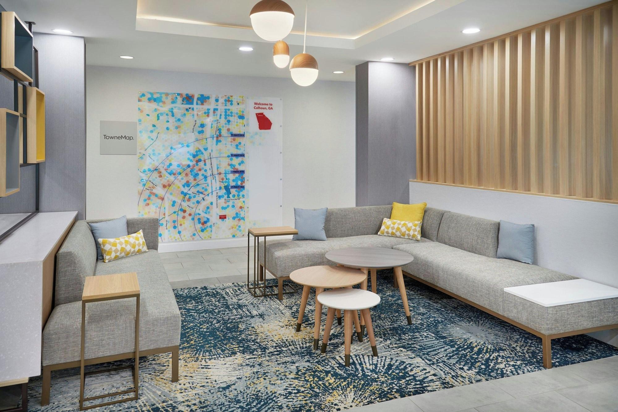 Vista Lobby Towneplace Suites By Marriott Calhoun