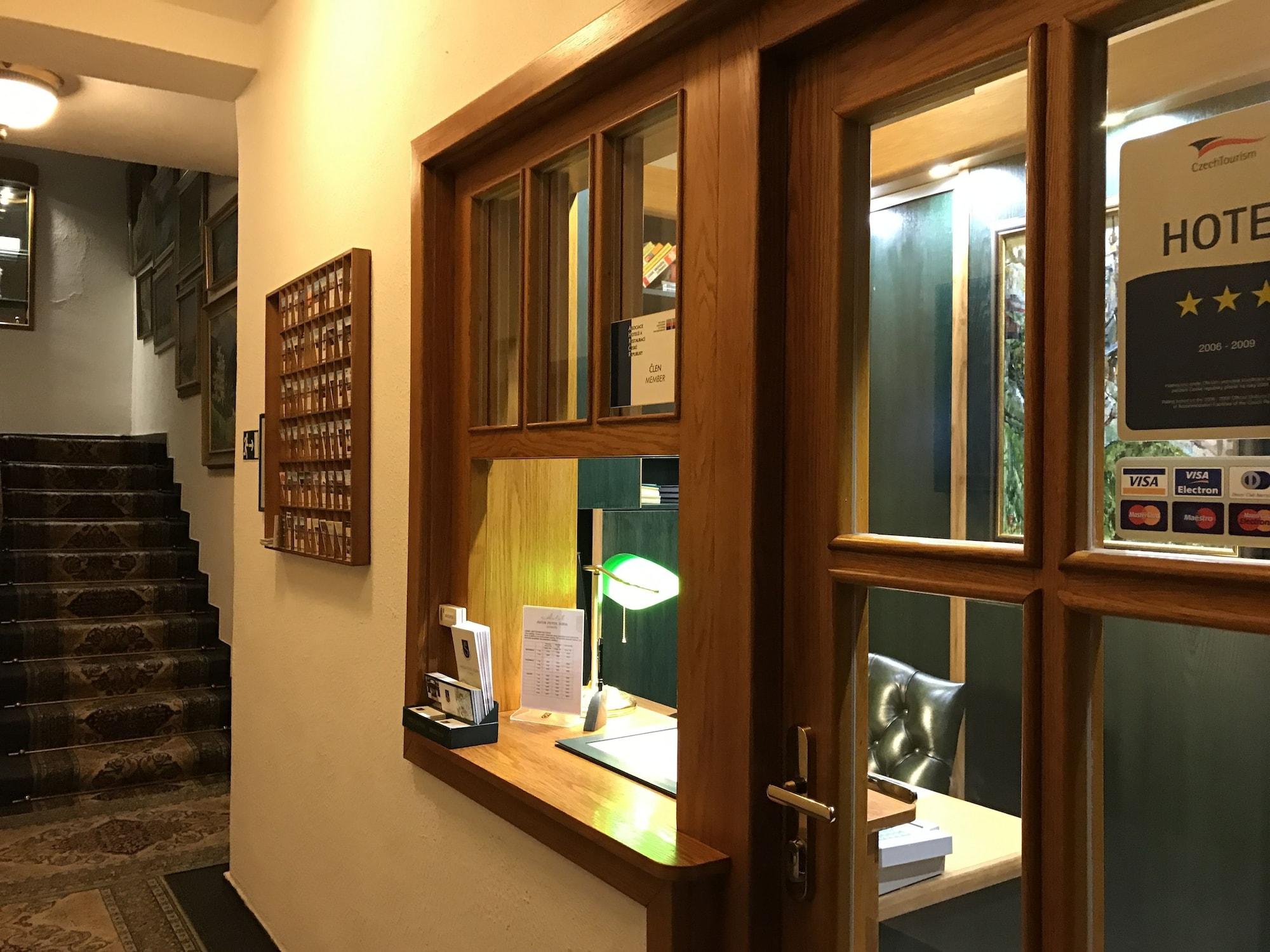 Vista Lobby Antik Hotel Sofia Litomysl