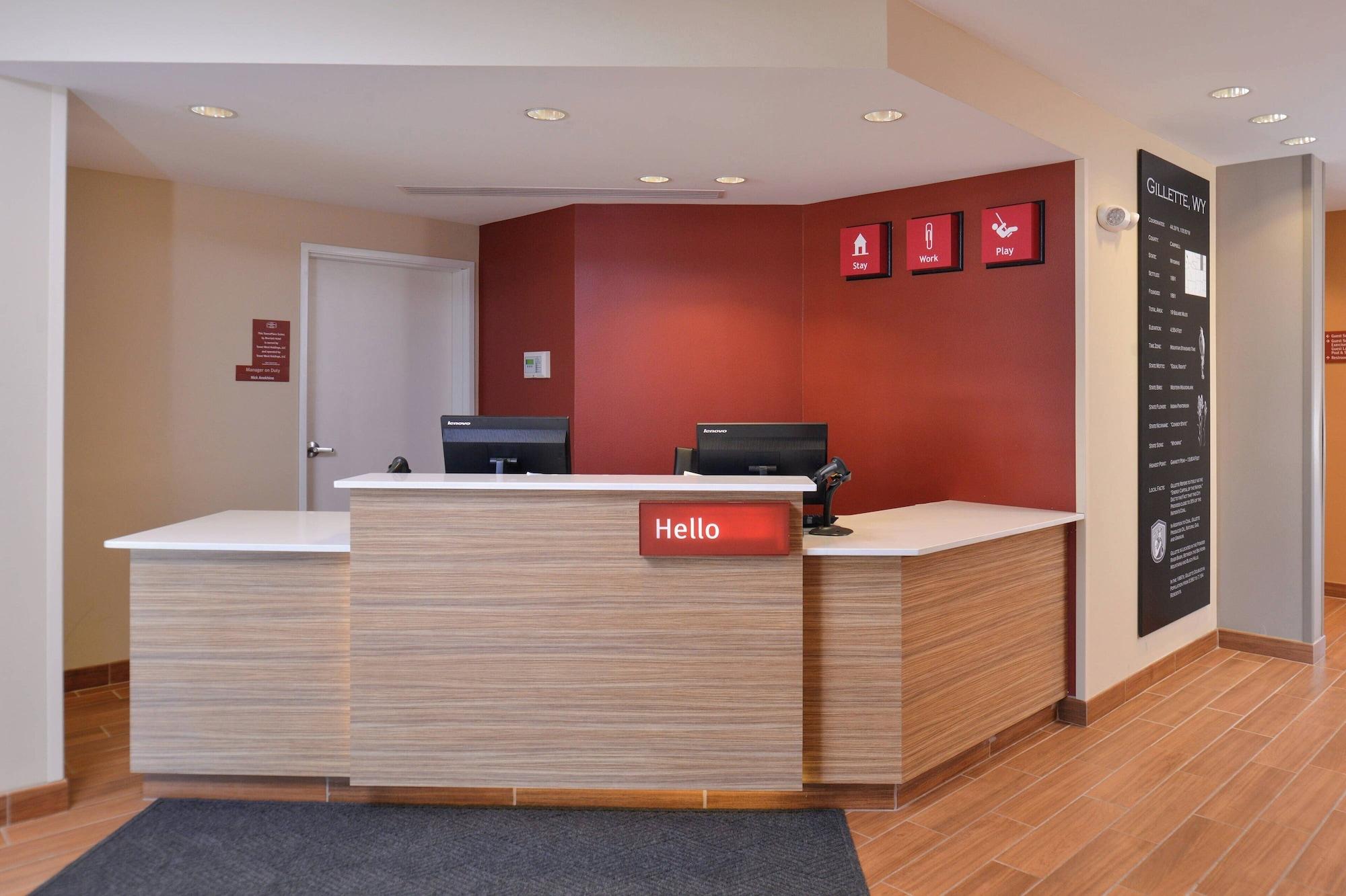 Vista Lobby TownePlace Suites by Marriott Gillette
