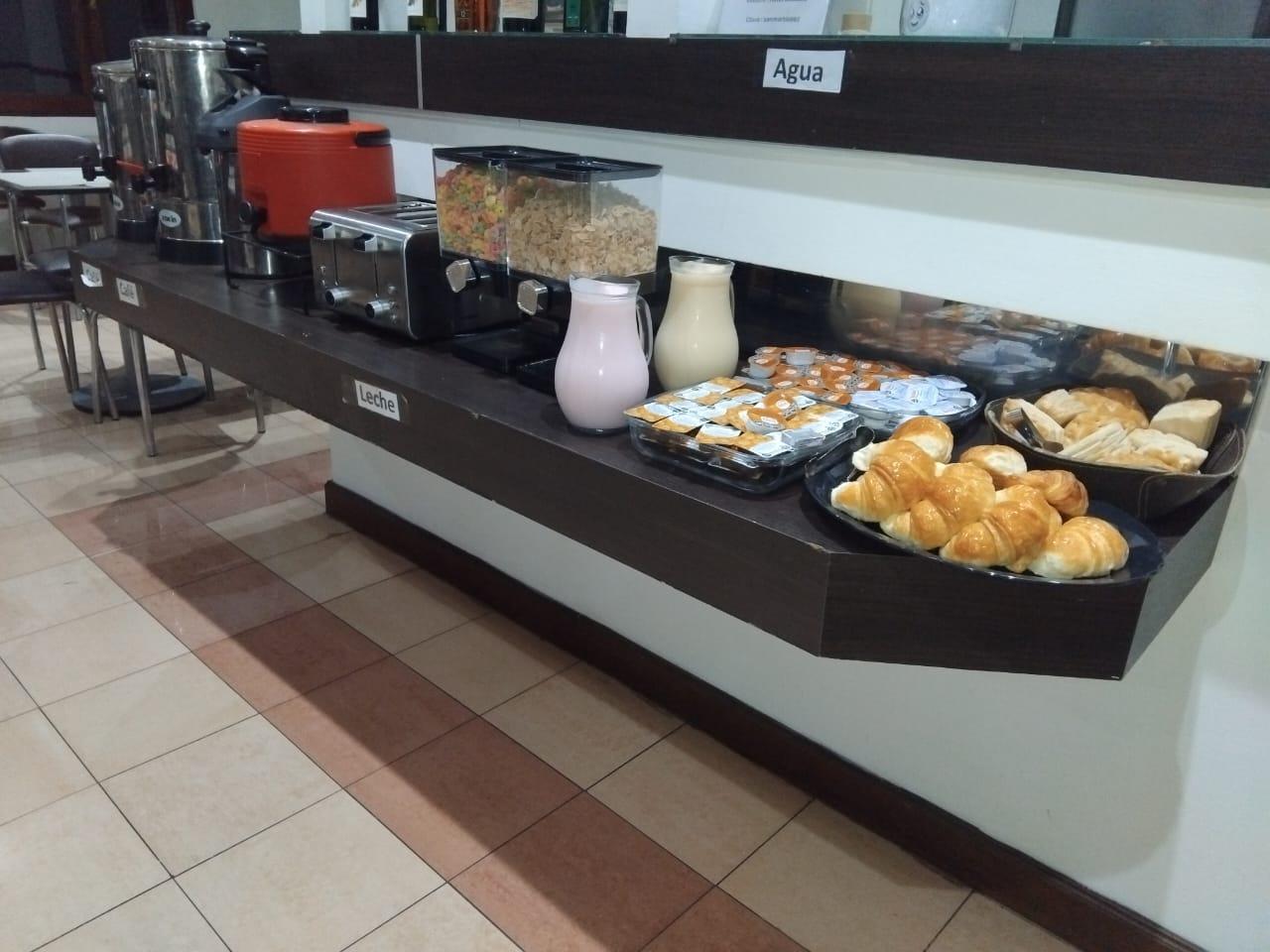 Área de desayuno Hotel shauard