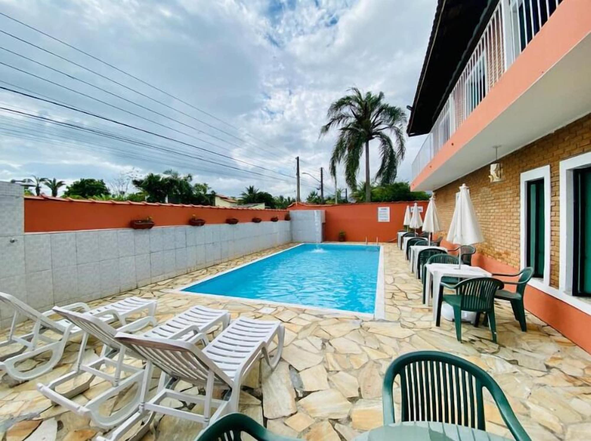 Vista Piscina Pousada Porto do Rio Praia