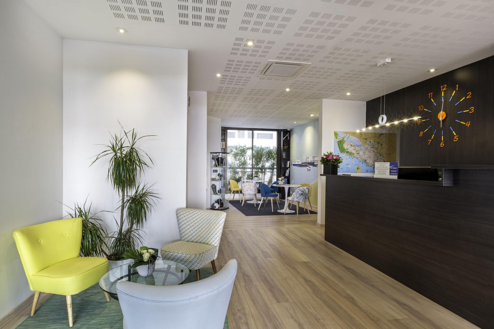 Vista Lobby Best Western Hotel Royan Ocean