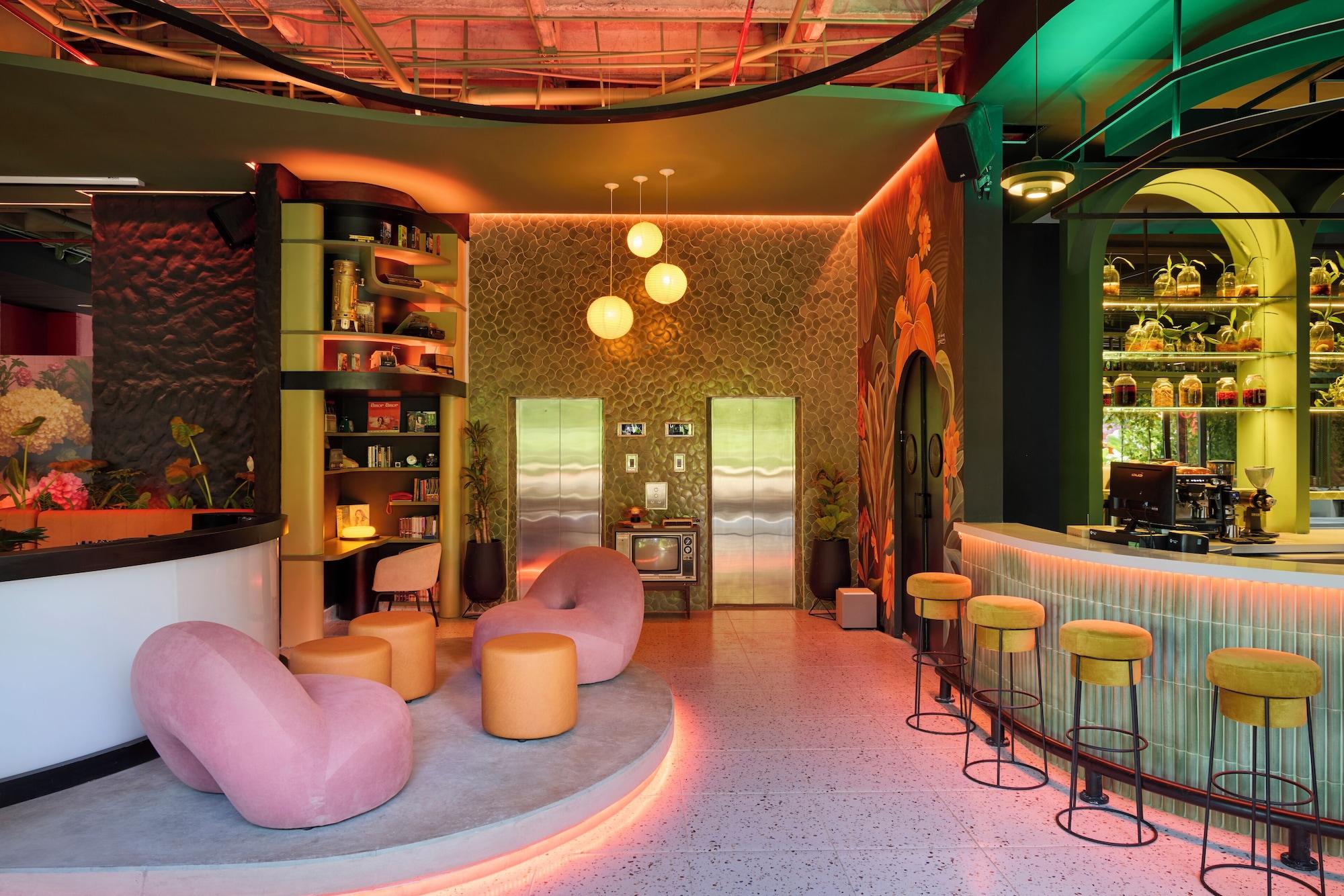 Vista Lobby Calle Flora Hotel by Jalo