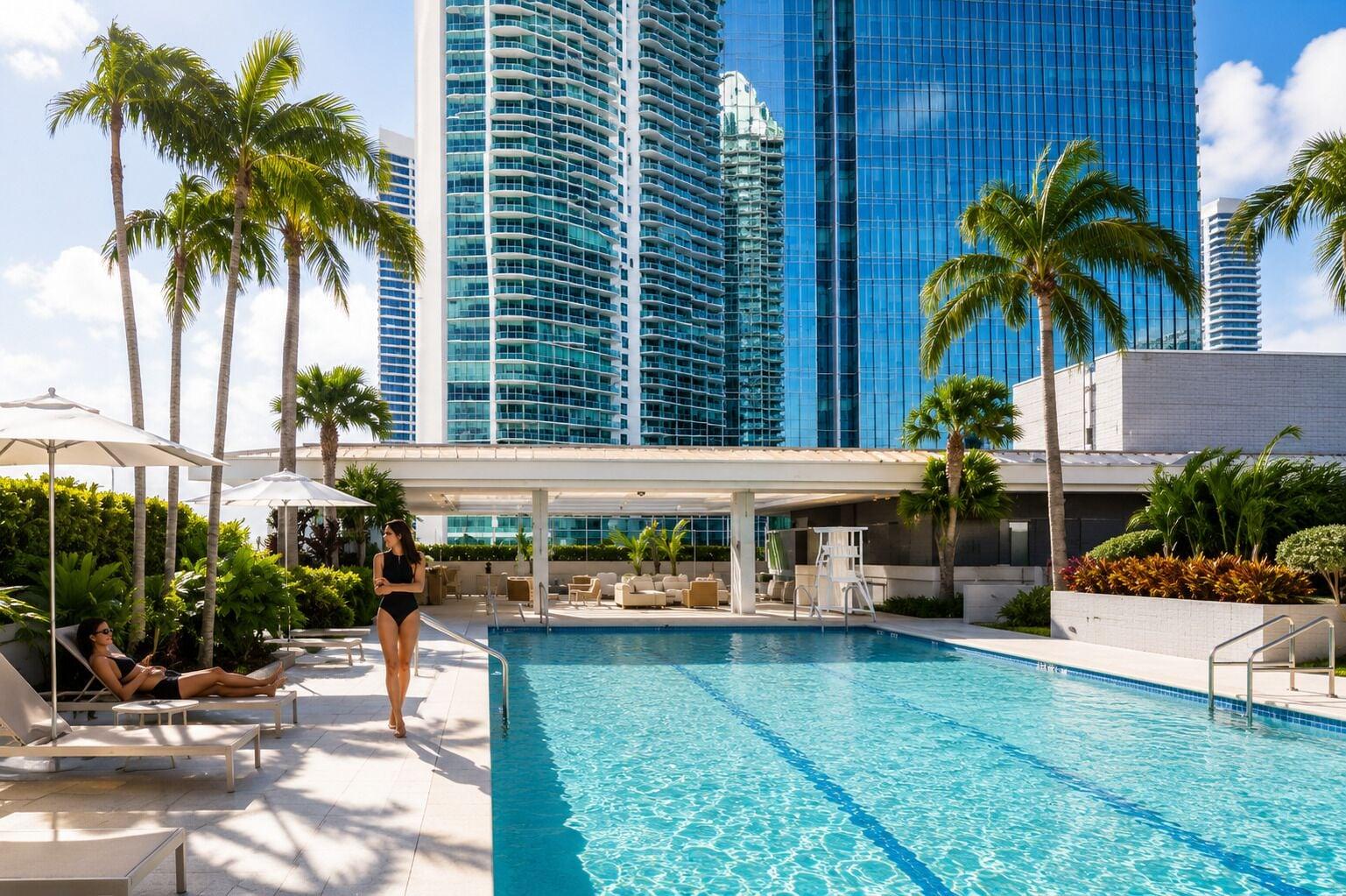 Vista Piscina AKA Brickell