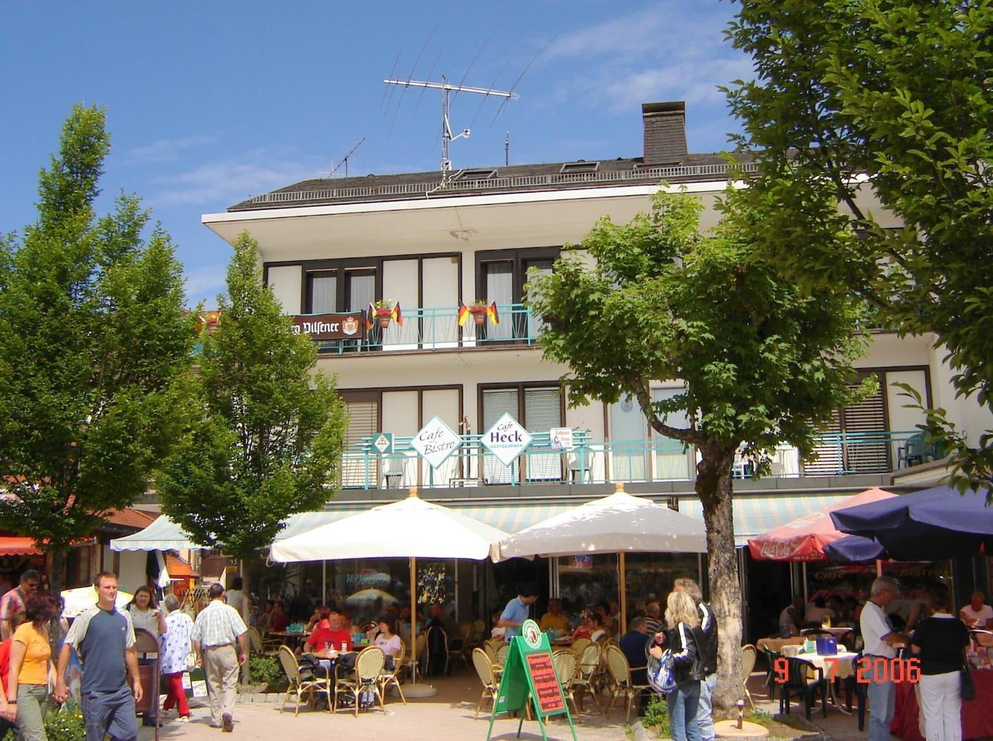 Vista Exterior Gästehaus Café Heck