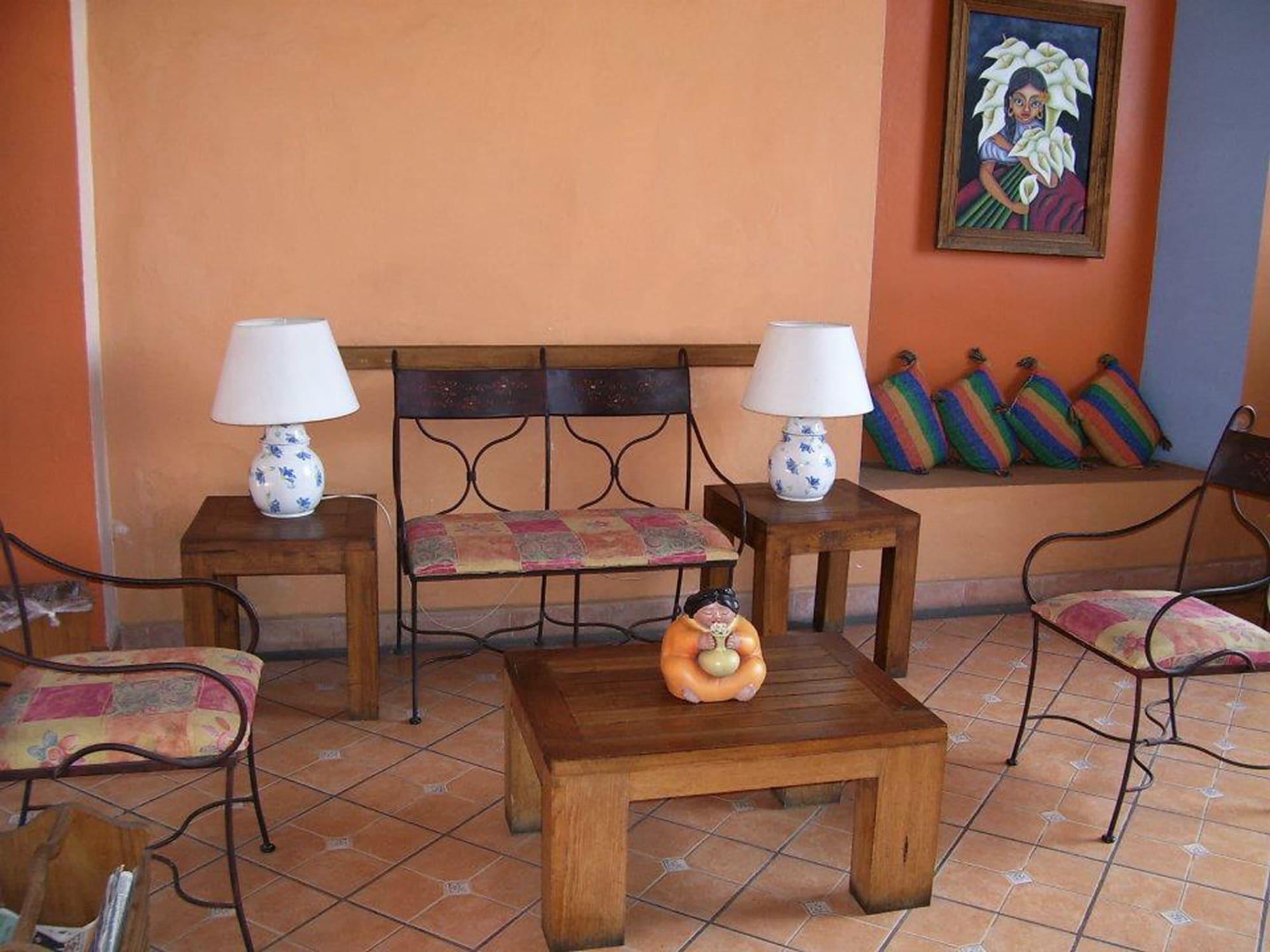 Vista Lobby Hotel Posada San Jerónimo