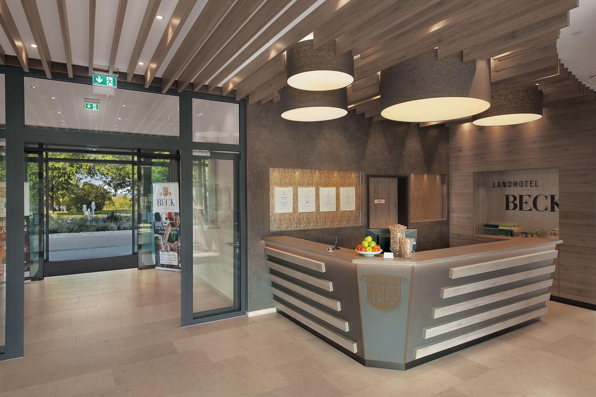 Vista Lobby Landhotel Beck