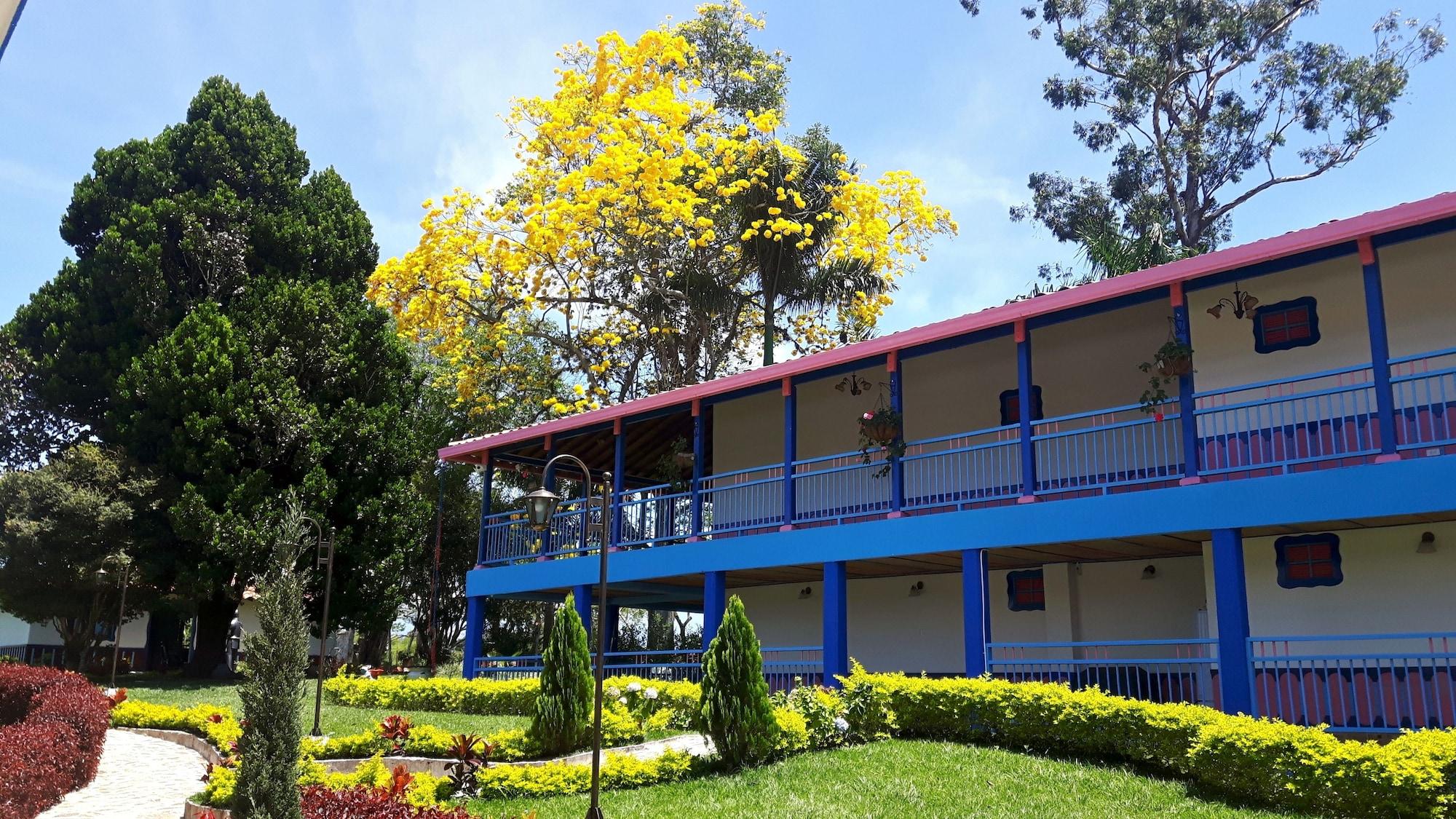 Vista Lobby Hotel Campestre Reino Quindiano