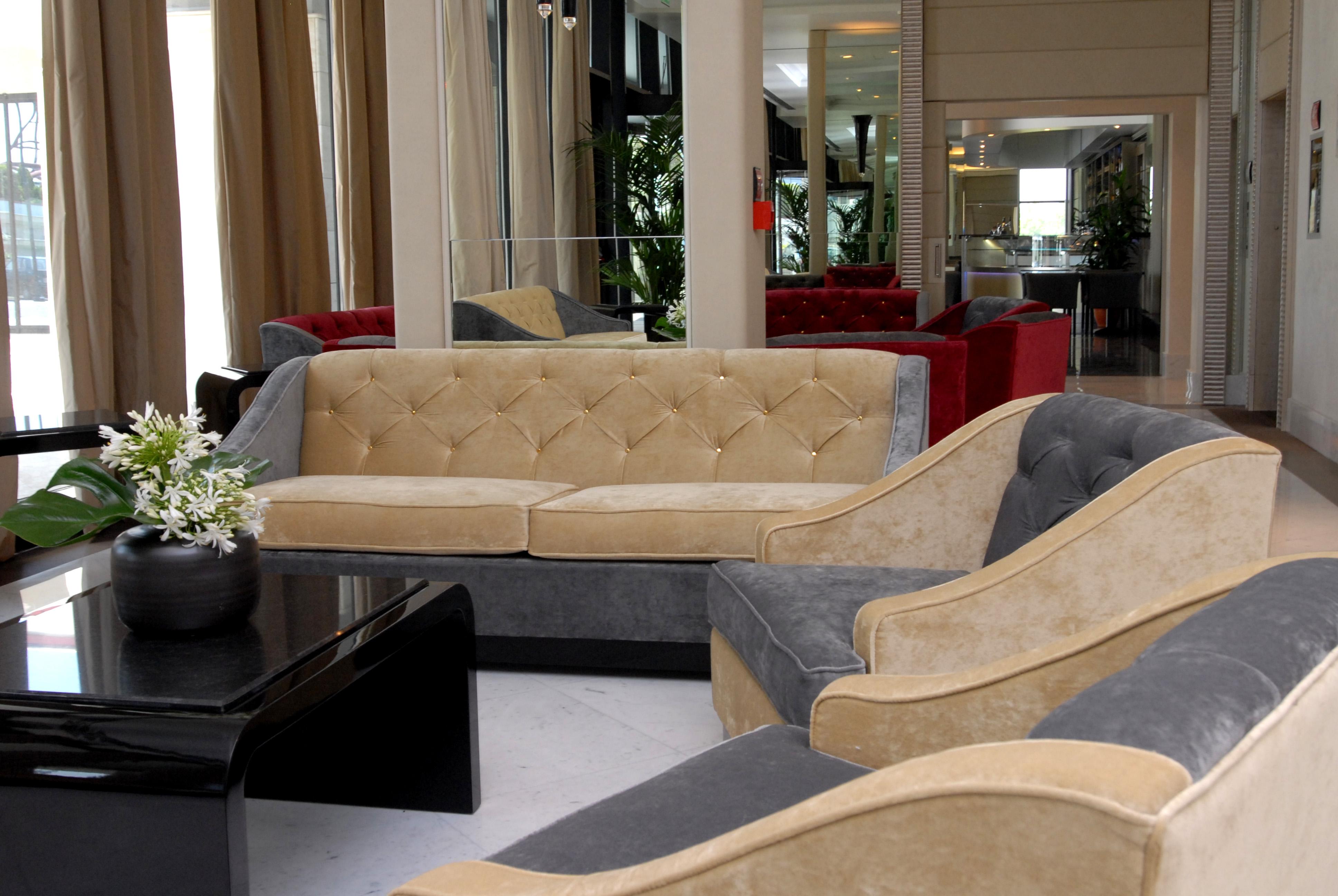 Vista Lobby Grand Hotel Duca di Mantova