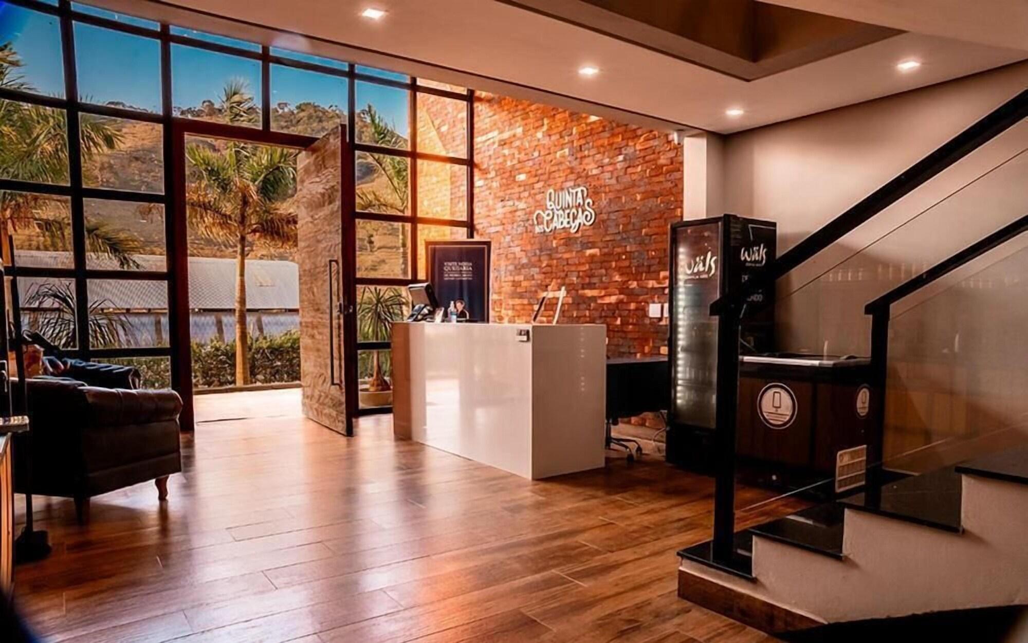 Vista Lobby Pousada Quinta dos Cabeças