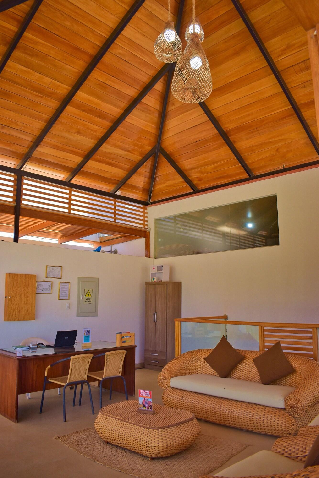 Vista Lobby Prim Hotel Vichayito