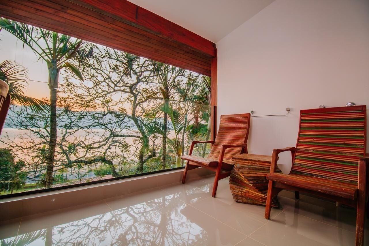 Habitación Suítes vista pro mar lhabela